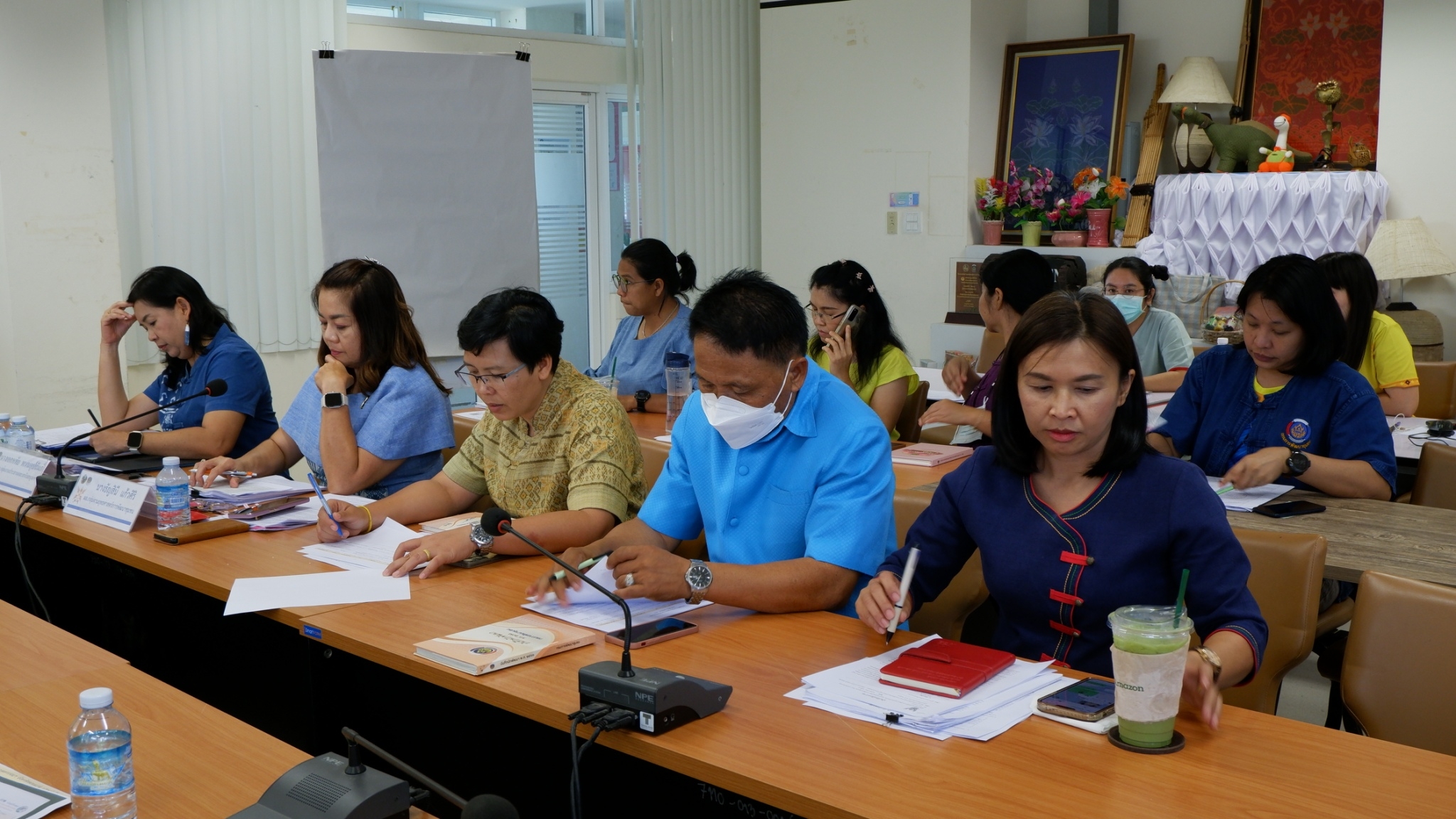 ? พช.ขอนแก่น : ประชุมผู้อำนวยการกลุ่มงานและนักวิชาการพัฒนาชุมชน เพื่อประสานแผนการดำเนินงานพัฒนาชุมชนจังหวัดขอนแก่น ครั้งที่5/2566
