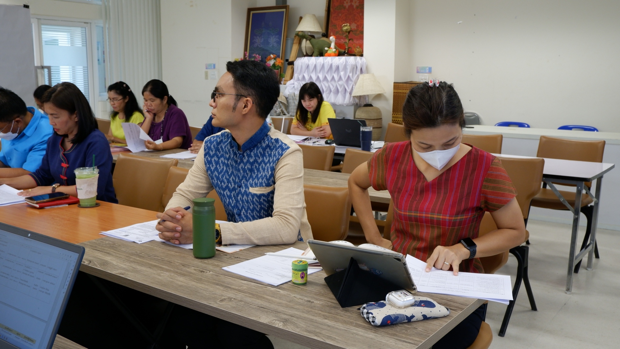 ? พช.ขอนแก่น : ประชุมผู้อำนวยการกลุ่มงานและนักวิชาการพัฒนาชุมชน เพื่อประสานแผนการดำเนินงานพัฒนาชุมชนจังหวัดขอนแก่น ครั้งที่5/2566