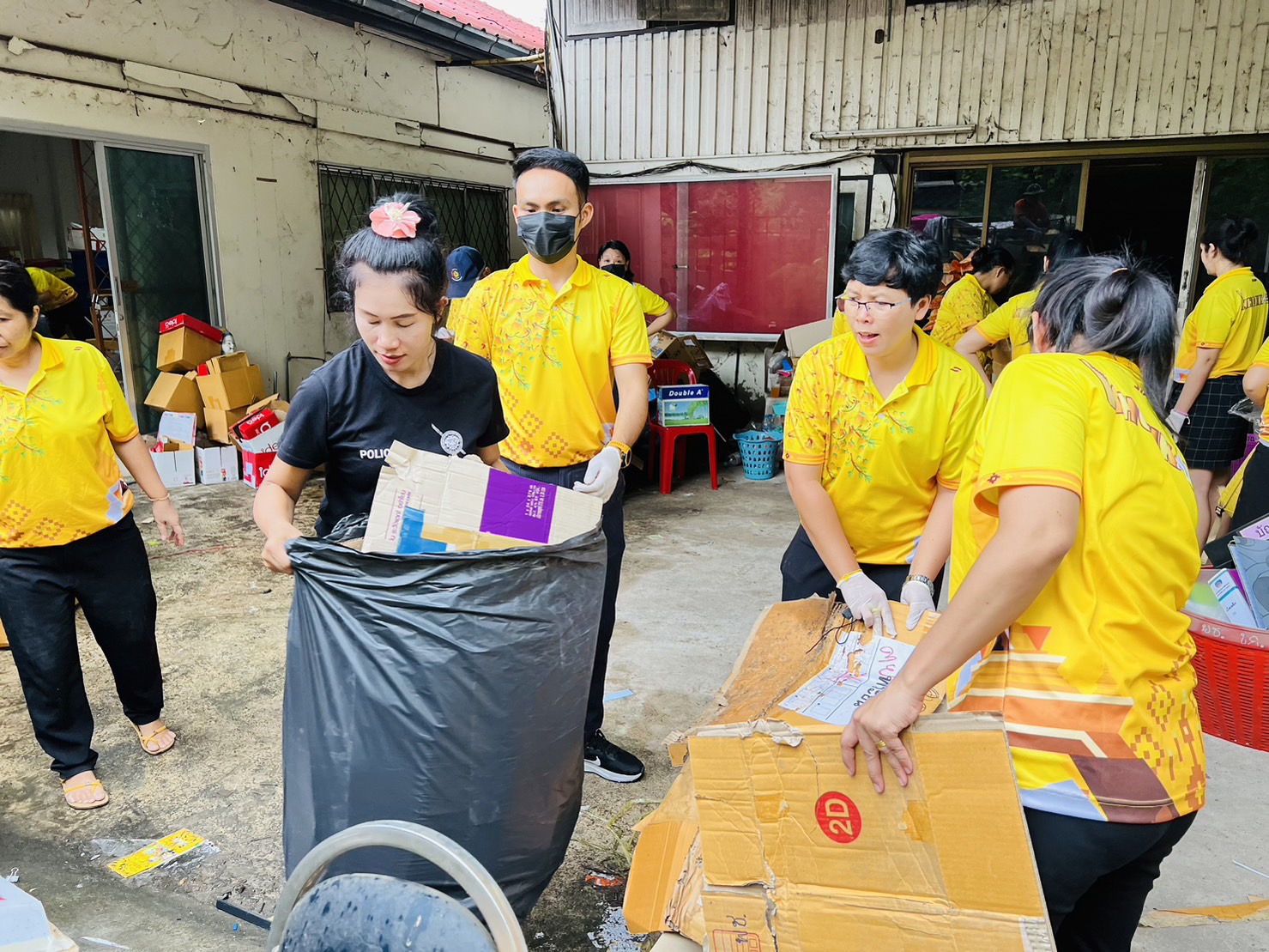 ? พช.ขอนแก่น : จัดกิจกรรม Big Cleaning Day สะสาง สะดวก สะอาด สุขลักษณะ สร้างนิสัย