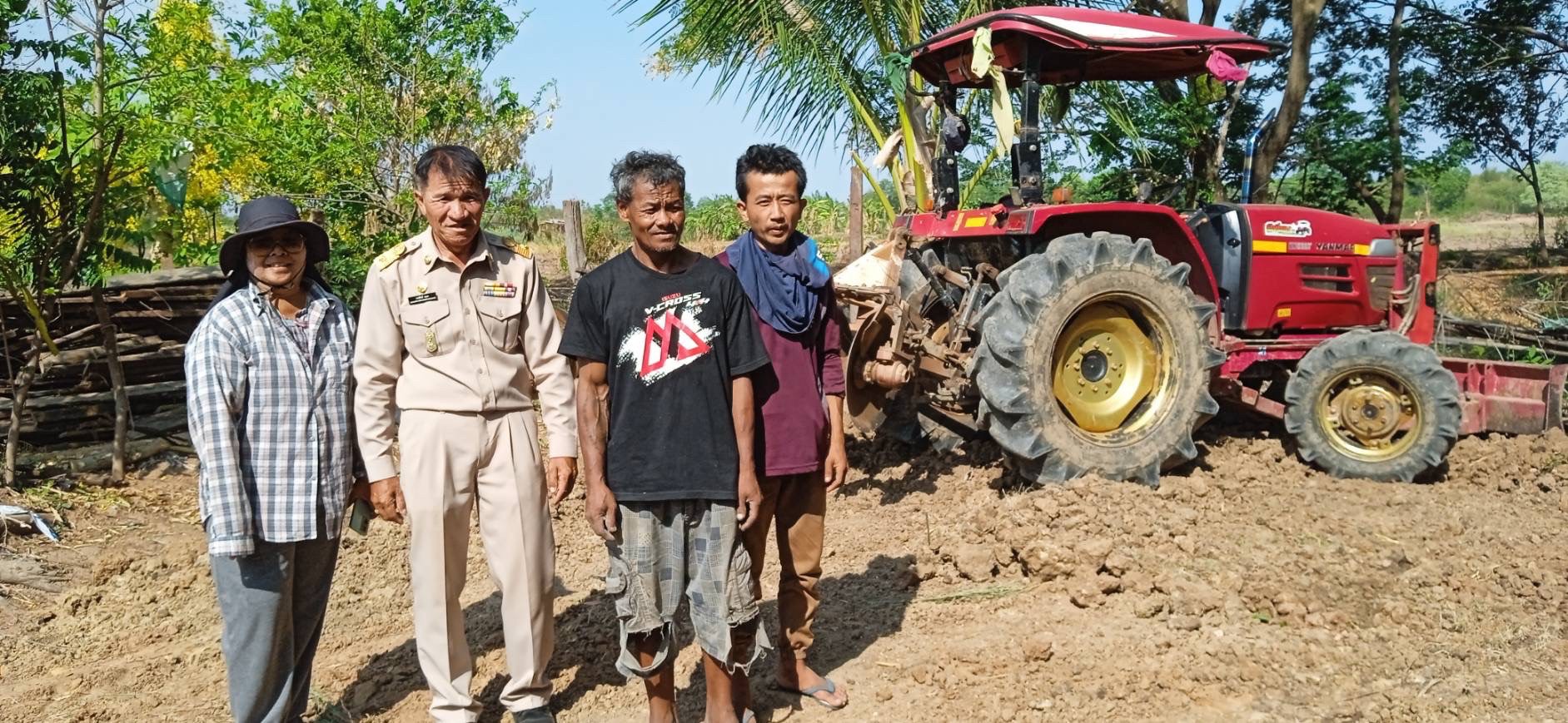 ? พช.ขอนแก่น : อ.มัญจาคีรี ฤกษ์งามยามดี พิธียกเสาเอก เสาโท ครัวเรือนยากจน