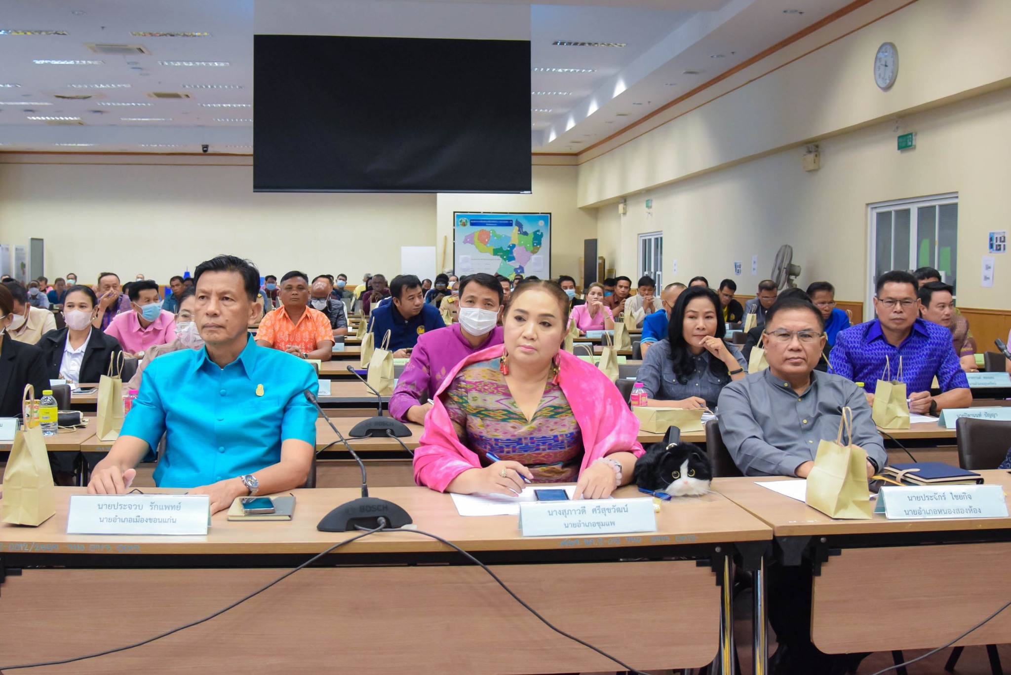 พช. ขอนแก่น ร่วมประชุมมอบนโยบายการปฏิบัติราชการขับเคลื่อนวาระจังหวัดขอนแก่น พ.ศ.2566