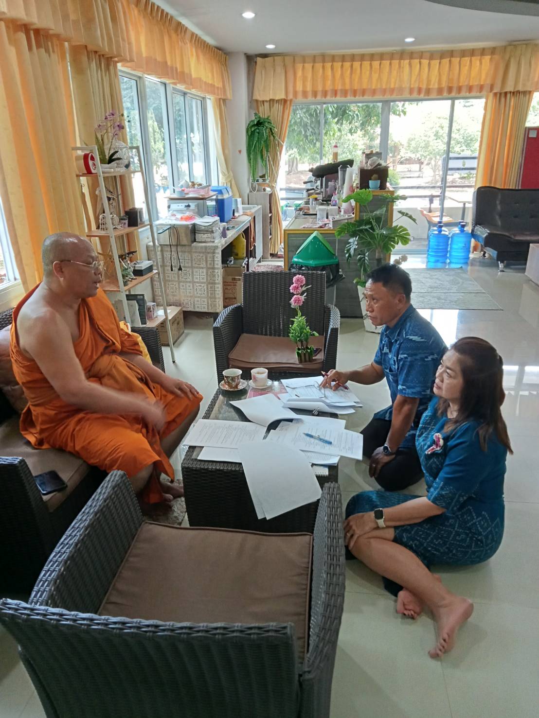 ?พช.ขอนแก่น : นำเสนอแนวทางการพัฒนาศูนย์เรียนรู้ โคก หนอง นา สวนพุทธอารย มจร.ขอนแก่น