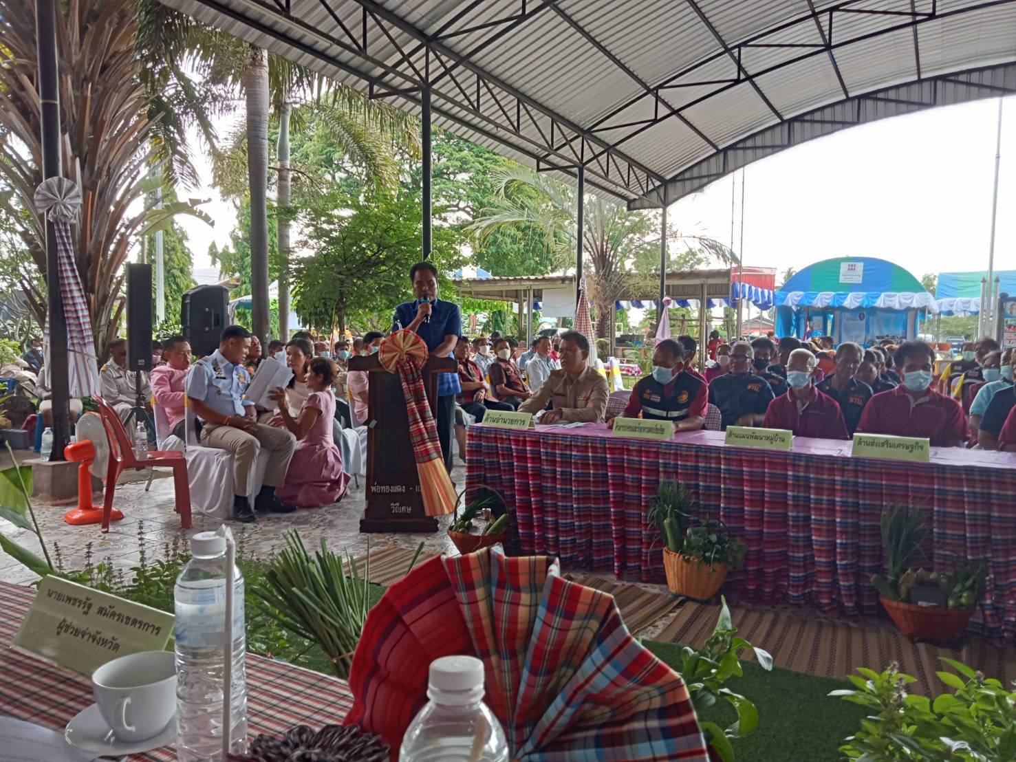 พช.ขอนแก่น : ร่วมงานโครงการคัดเลือกหมู่บ้านเข้มแข็ง ตามแนวทาง “แผ่นดินธรรม แผ่นดินทอง” (หมู่บ้านอยู่เย็น) ระดับจังหวัด ประจำปี 2566
