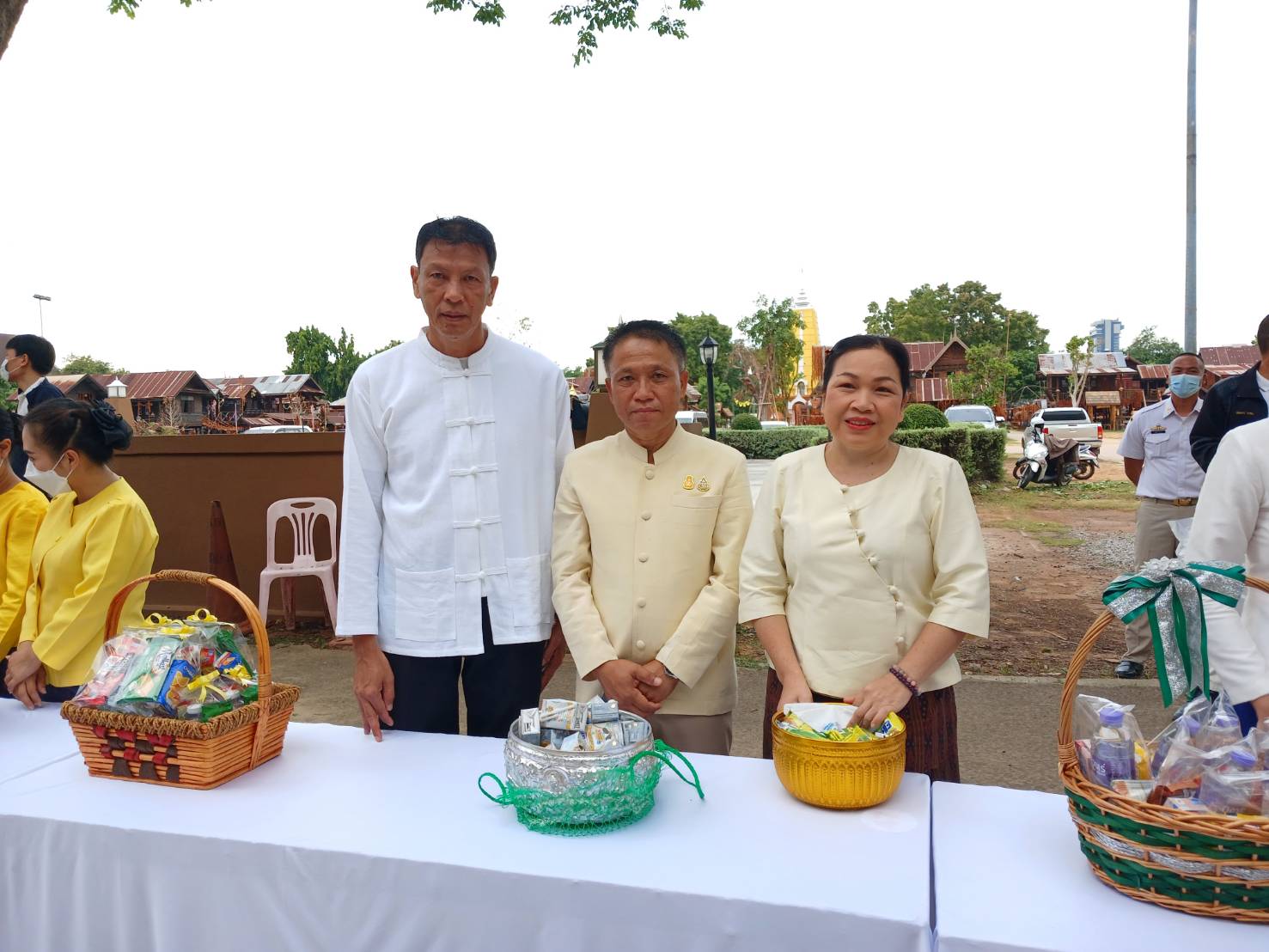 ? จังหวัดขอนแก่น : ประกอบพิธีทำบุญตักบาตรถวายพระกุศล งานฉลองพระชนมายุ 8 รอบ สมเด็จพระอริยวงศาคตญาณ สมเด็จพระสังฆราช สกลมหาสังฆปริณายก 26 มิถุนายน 2566