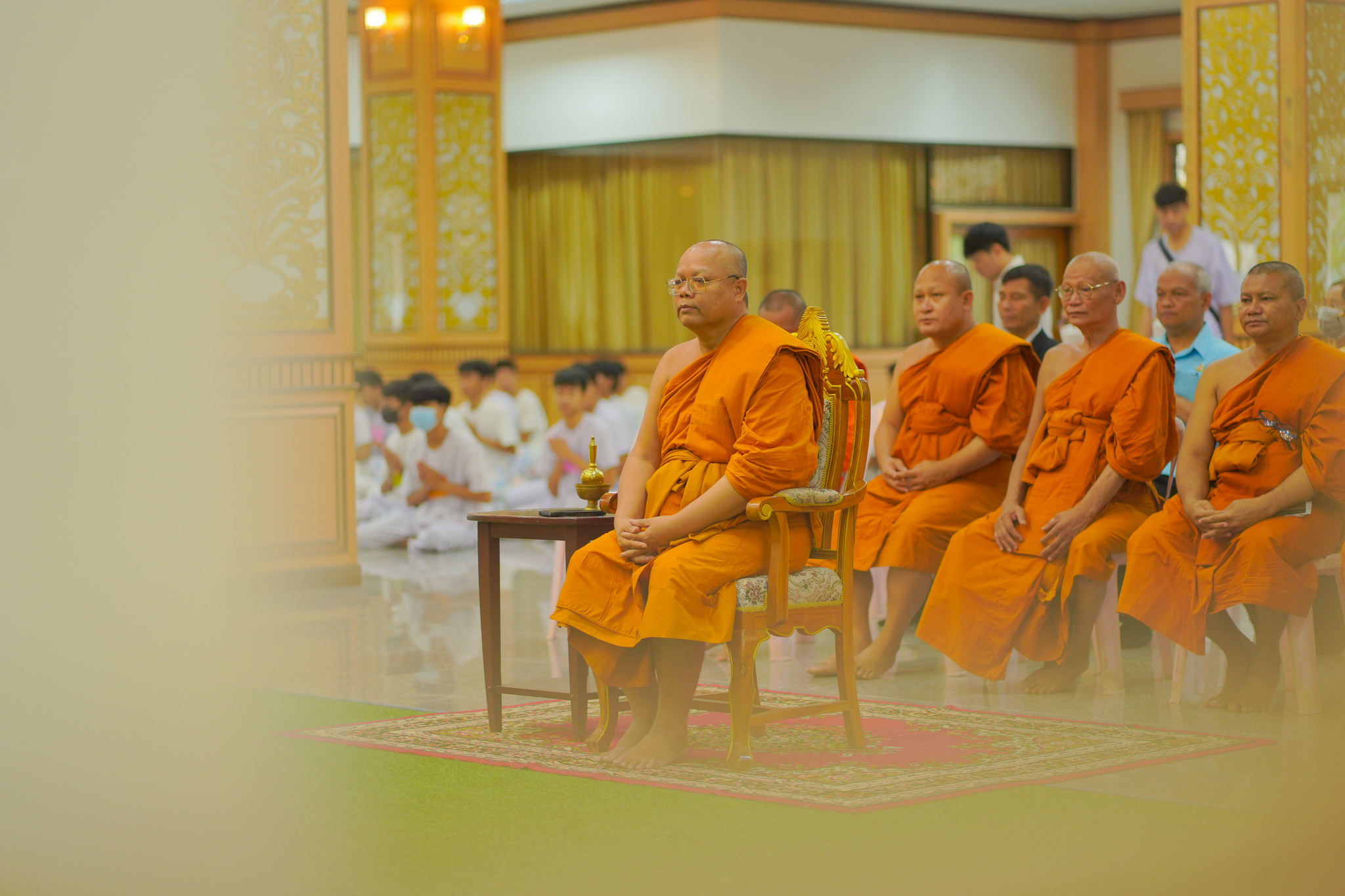 ? พช.ขอนแก่น : ร่วมพิธีทำบุญอายุวัฒนมงคล 55 ปี พระโสภณพัฒนบัณฑิต,รศ.ดร.รองอธิการบดีมหาวิทยาลัยมหาจุฬาลงกรณราชวิทยาลัย วิทยาเขตขอนแก่น