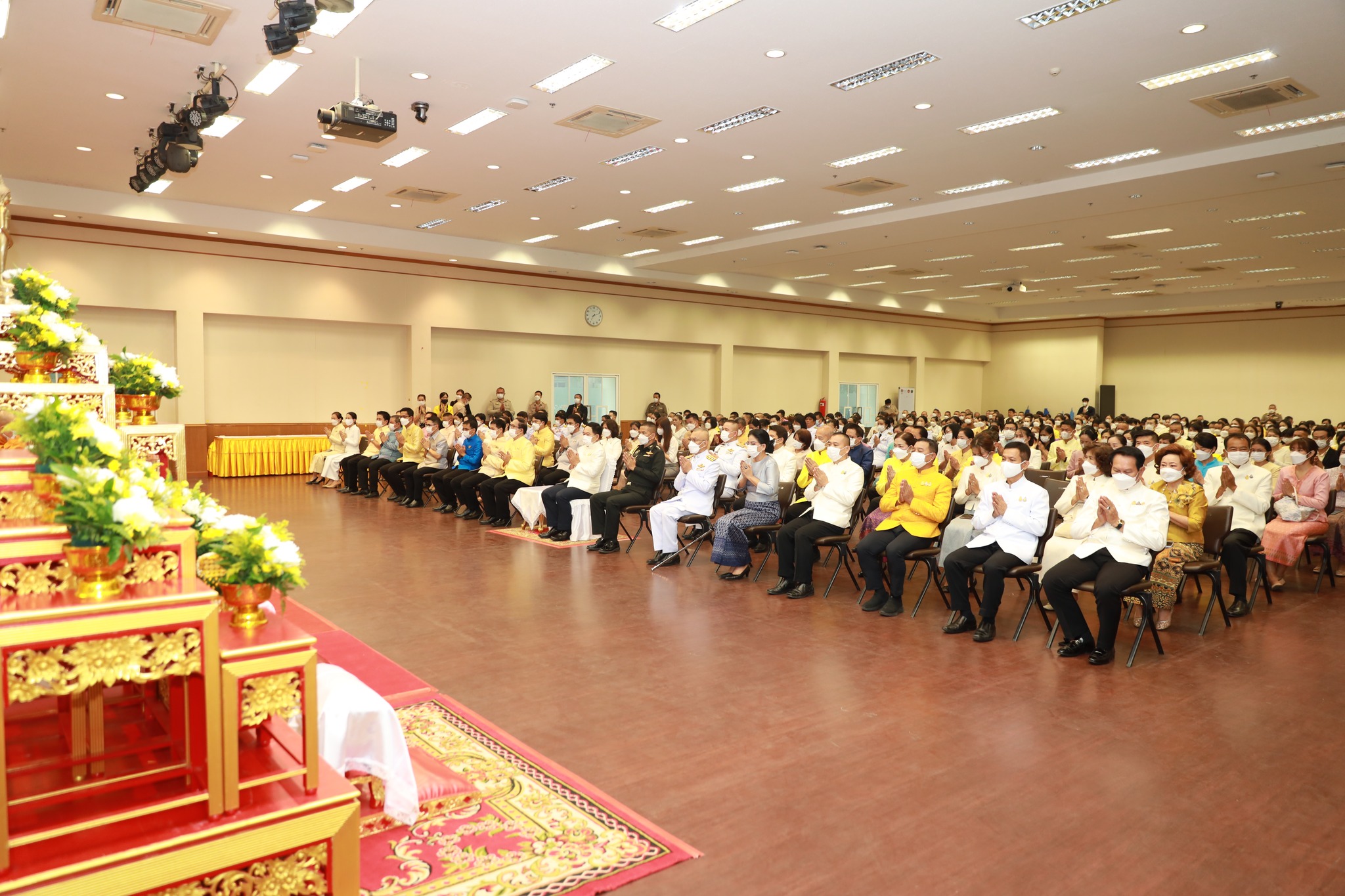 ? จังหวัดขอนแก่น : ประกอบพิธีทำบุญตักบาตรถวายพระกุศล งานฉลองพระชนมายุ 8 รอบ สมเด็จพระอริยวงศาคตญาณ สมเด็จพระสังฆราช สกลมหาสังฆปริณายก 26 มิถุนายน 2566