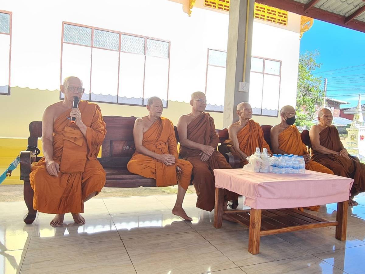 พช.ขอนแก่น : อำเภอซำสูง ดำเนินการโครงการวัด ประชารัฐ สร้างสุข