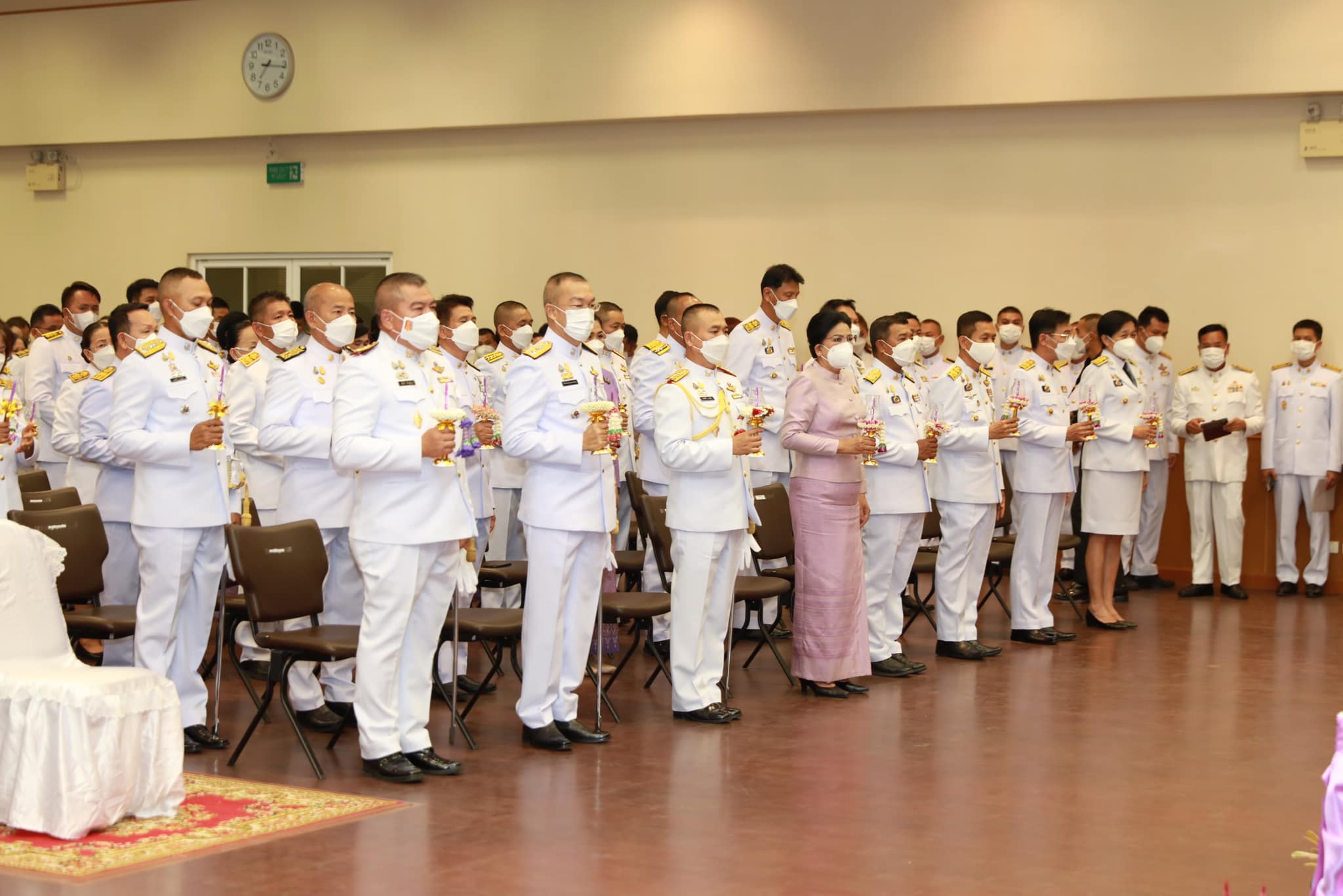 ? จังหวัดขอนแก่น : จัดพิธีถวายเครื่องราชสักการะและวางพานพุ่ม ถวายพระพรชัยมงคล เนื่องในวันเฉลิมพระชนมพรรษา สมเด็จพระนางเจ้าสุทิดา พัชรสุธาพิมลลักษณ พระบรมราชินี