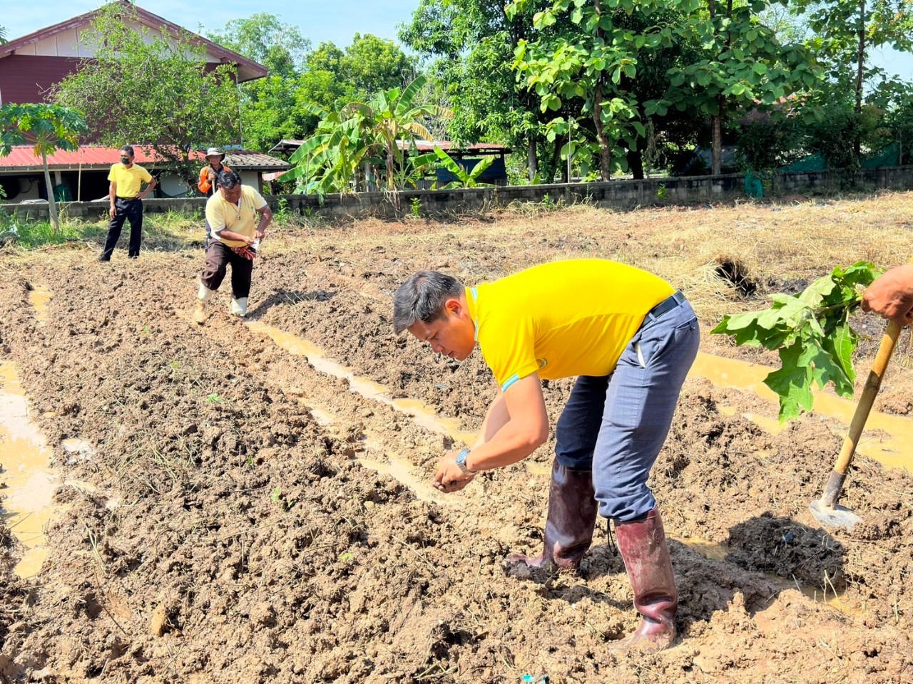 พช.ขอนแก่น : อำเภอเมืองขอนแก่น ดำเนินโครงการ วัด ประชารัฐ สร้างสุข
