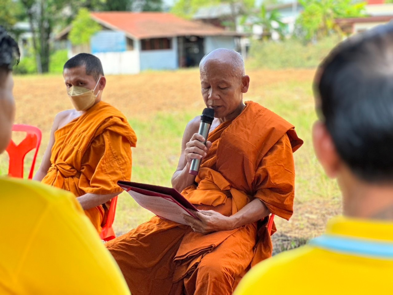 พช.ขอนแก่น : อำเภอเมืองขอนแก่น ดำเนินโครงการ วัด ประชารัฐ สร้างสุข