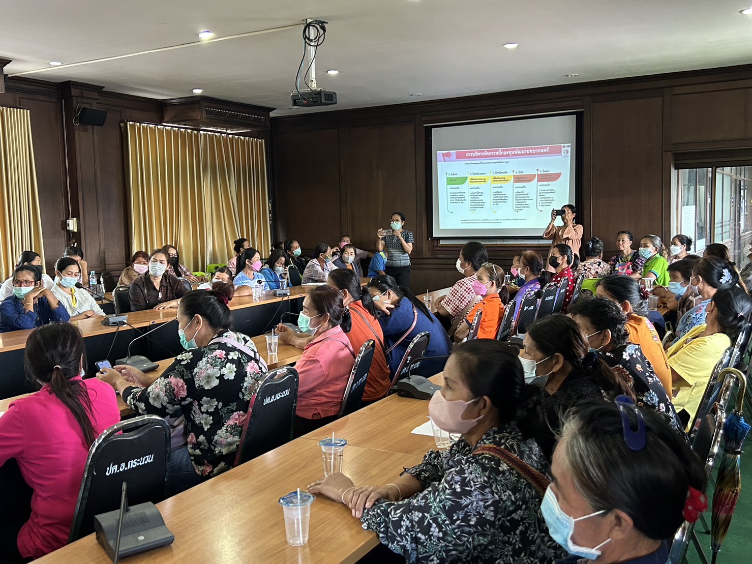 ? จังหวัดขอนแก่น จัดกิจกรรม Mobile Clinic กองทุนพัฒนาบทบาทสตรีจังหวัดขอนแก่น