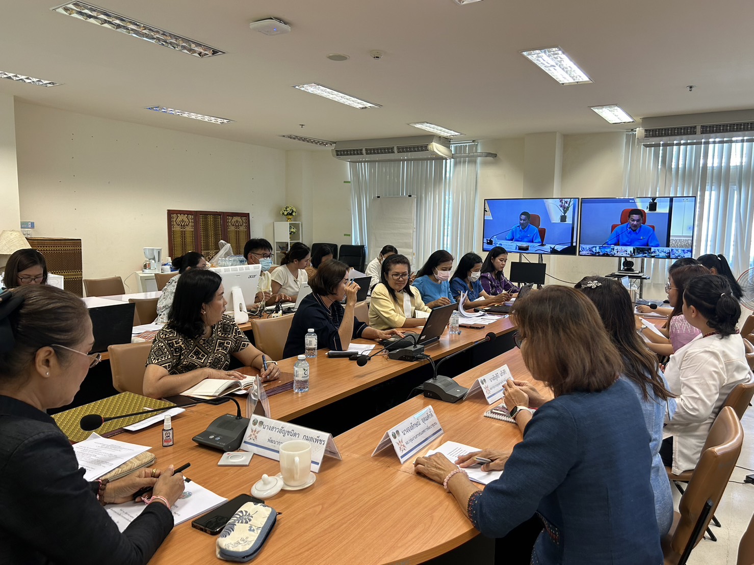 พช.ขอนแก่น : ร่วมกิจกรรมการขยายผลการใช้งานระบบสารบรรณอิเล็กทรอนิกส์ กรมการพัฒนาชุมชน