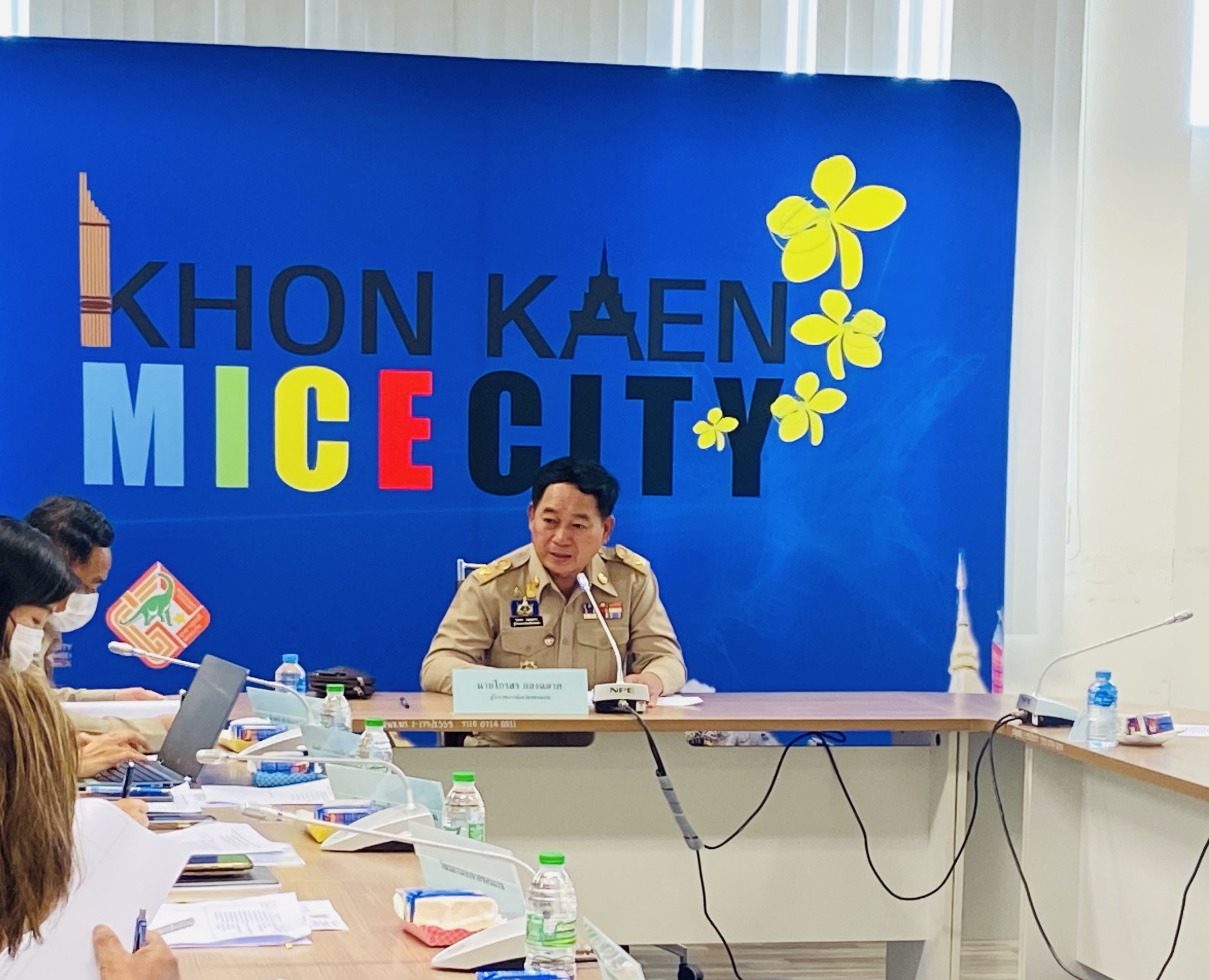 ?จังหวัดขอนแก่น : ร่วมประชุมเพื่อพิจารณาข้อเสนอการสร้างความร่วมมือระหว่างจังหวัดขอนแก่นและมณฑลฝูเจี้ยน