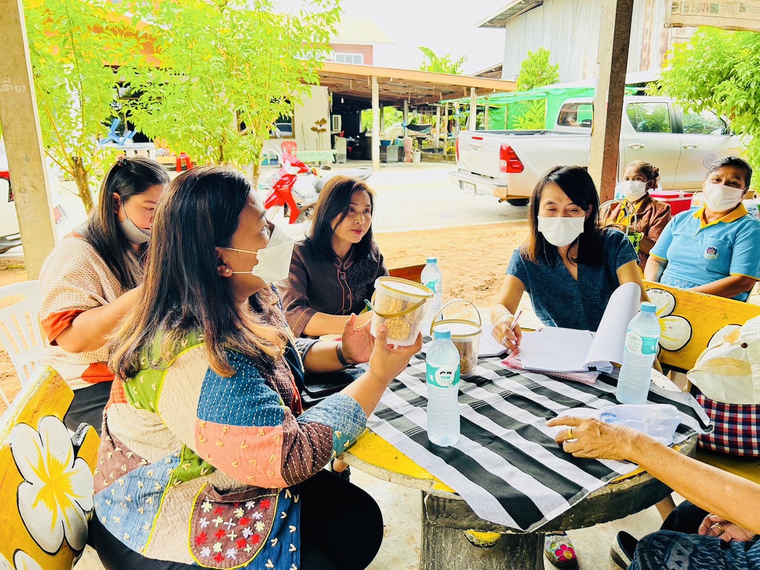 กรมการพัฒนาชุมชน ลงพื้นที่จังหวัดขอนแก่น : ติดตามประเมินผลการดำเนินงานโครงการโรงเรียน OTOP Academy / Quadrant D / และโครงการส่งเสริมกระบวนการเครือข่ายองค์ความรู้ KBO ประจำปี 2566
