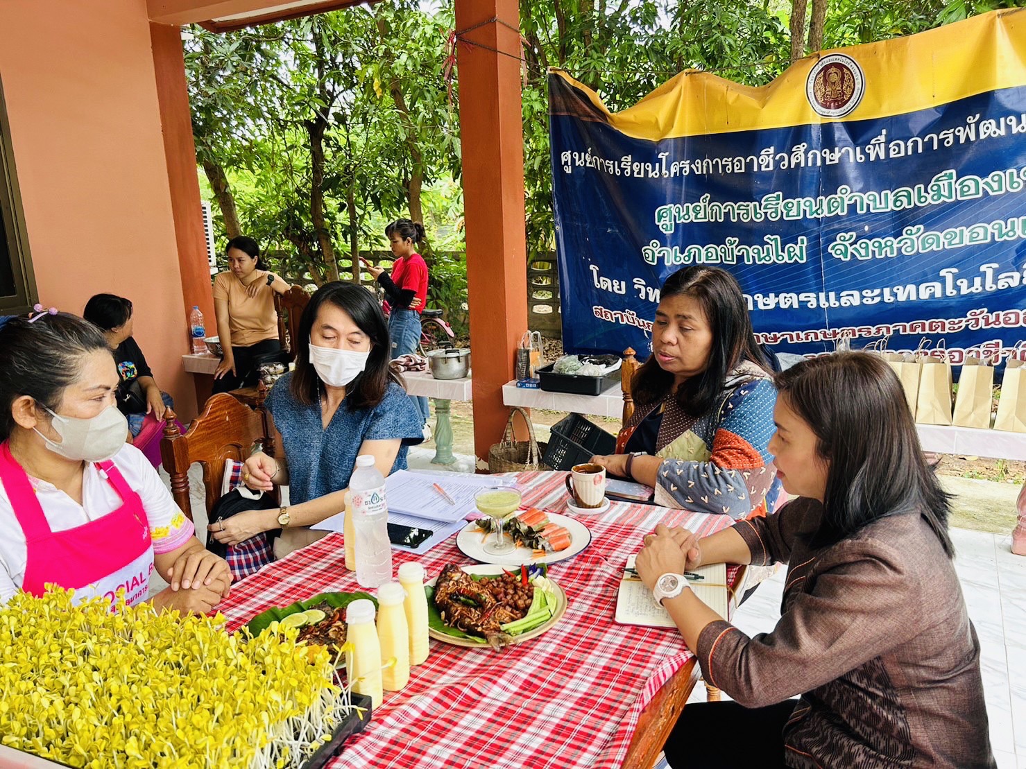 กรมการพัฒนาชุมชน ลงพื้นที่จังหวัดขอนแก่น : ติดตามประเมินผลการดำเนินงานโครงการโรงเรียน OTOP Academy / Quadrant D / และโครงการส่งเสริมกระบวนการเครือข่ายองค์ความรู้ KBO ประจำปี 2566