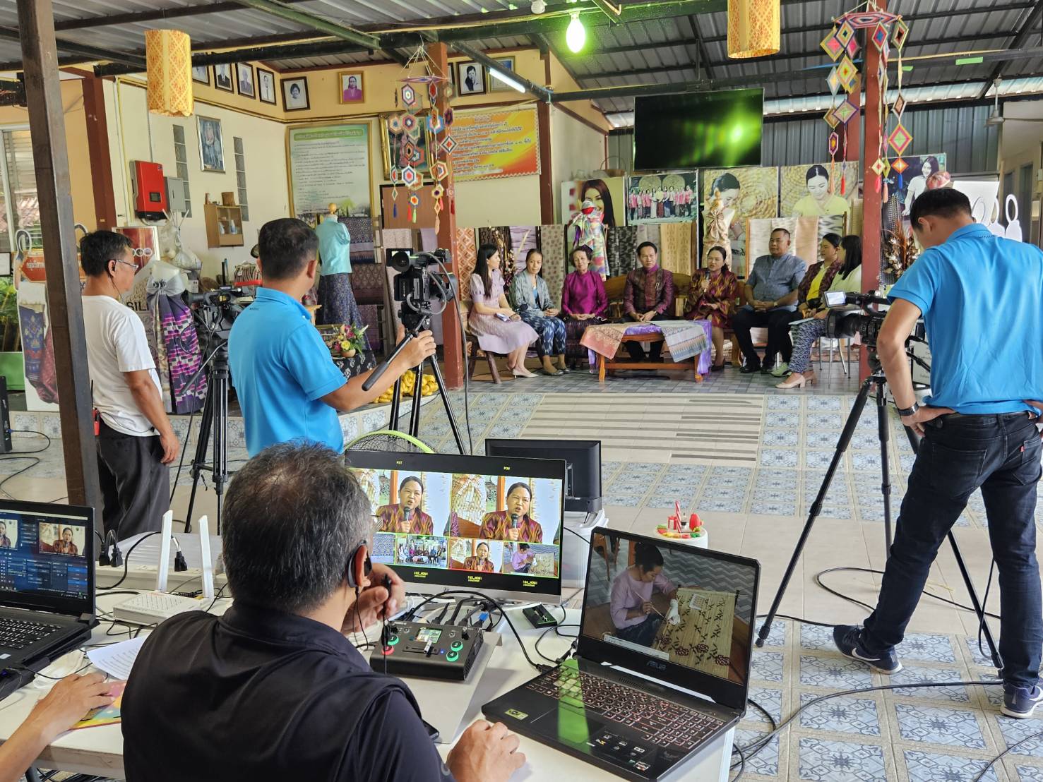 จังหวัดขอนแก่น : ขอเชิญ รับฟัง LIVE : เล่าเรื่องเมืองขอนแก่น ประเด็น”ผ้าไหมมัดหมี่ ของดีจังหวัดขอนแก่น”