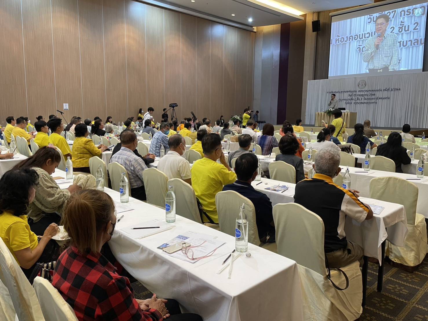 พช.ขอนแก่น : ร่วมประชุมประชาคมระดับนคร เทศบาลนครขอนแก่น ครั้งที่ 2/2566