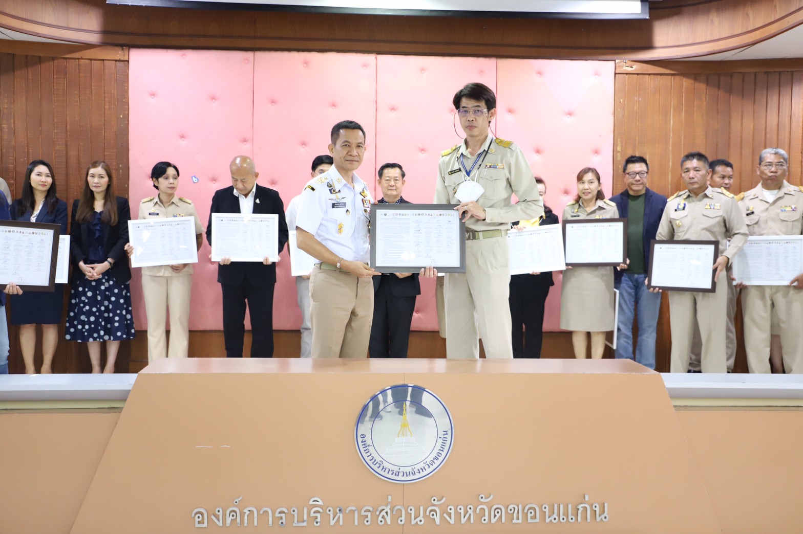 พช.ขอนแก่น : ร่วมบันทึกข้อตกลงและร่วมหารือการจัดโครงสร้างและงานสมัชชาการศึกษาจังหวัดขอนแก่น