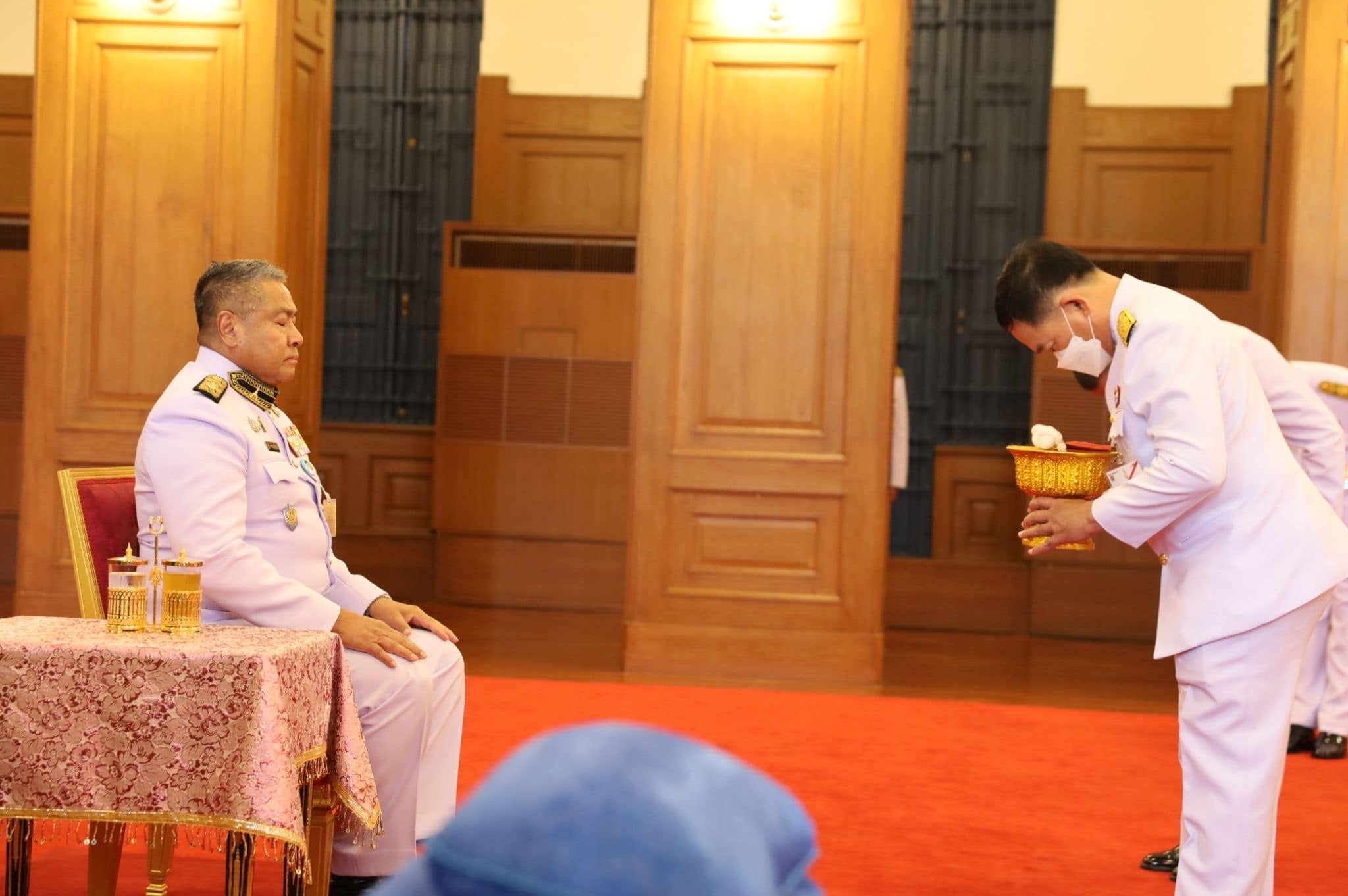 จังหวัดขอนแก่น : เข้าร่วมพิธีเชิญเทียนพรรษาและผ้าอาบน้ำฝนพระราชทาน ประจำปี 2566