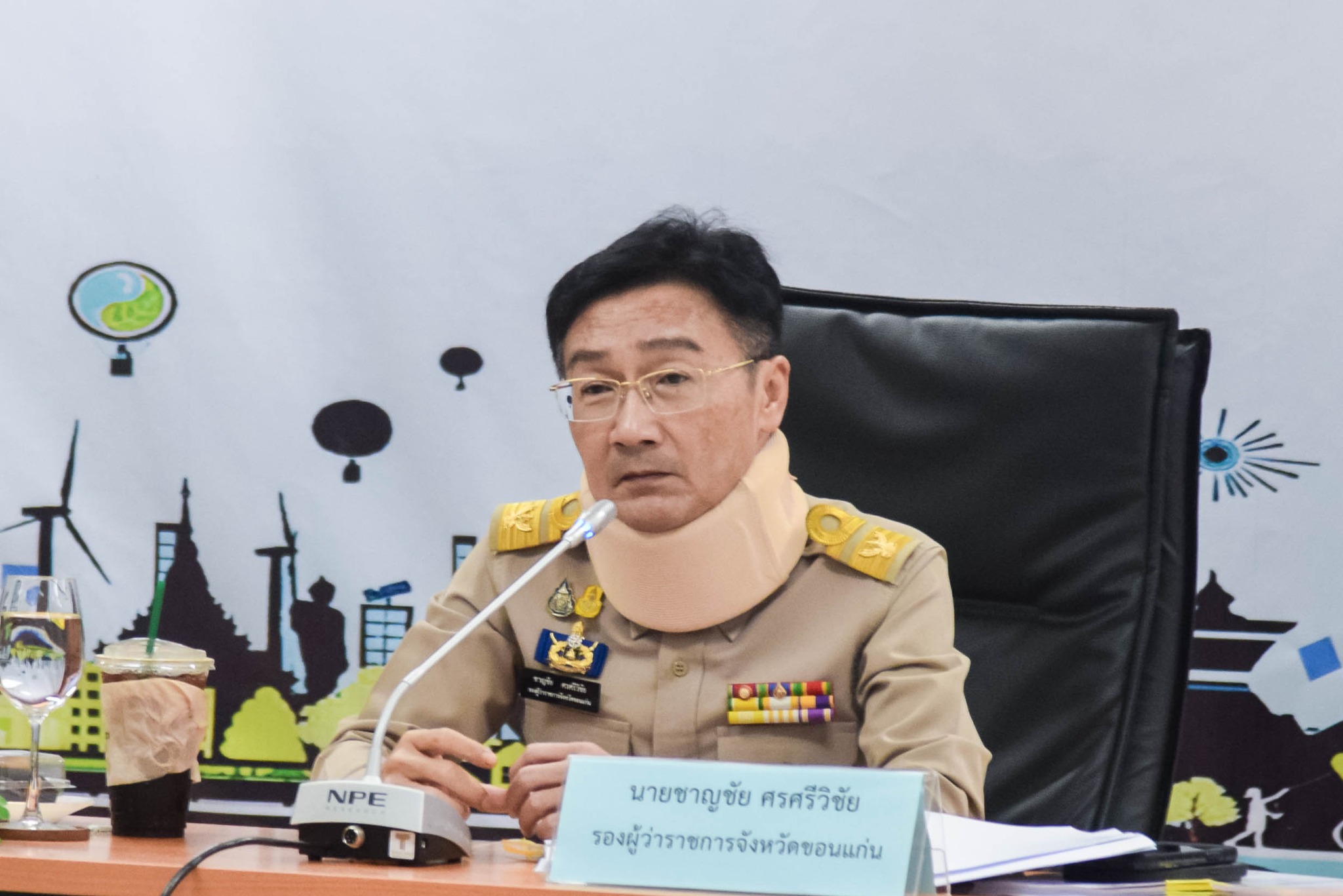 พช.ขอนแก่น : เข้าร่วมประชุม คณะกรรมการร่วมภาครัฐและเอกชนเพื่อแก้ไขปัญหาทางเศรษฐกิจ (กรอ.กลุ่มจังหวัดฯ) กลุ่มจังหวัดภาคตะวันออกเฉียงเหนือตอนกลาง ครั้งที่ 3/2566