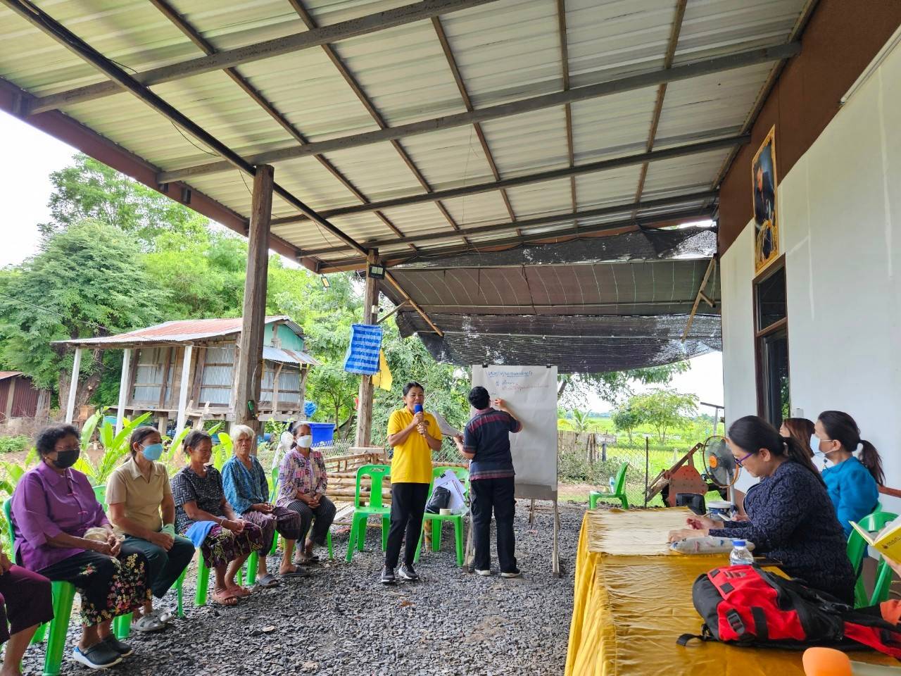 พช.ขอนแก่น : ประชุมคณะทำงานสนับสนุนการพัฒนาเศรษฐกิจฐานรากและประชารัฐ จังหวัดขอนแก่น ณ อ.ชุมแพ อ.สีชมพู และอ.ภูผาม่าน
