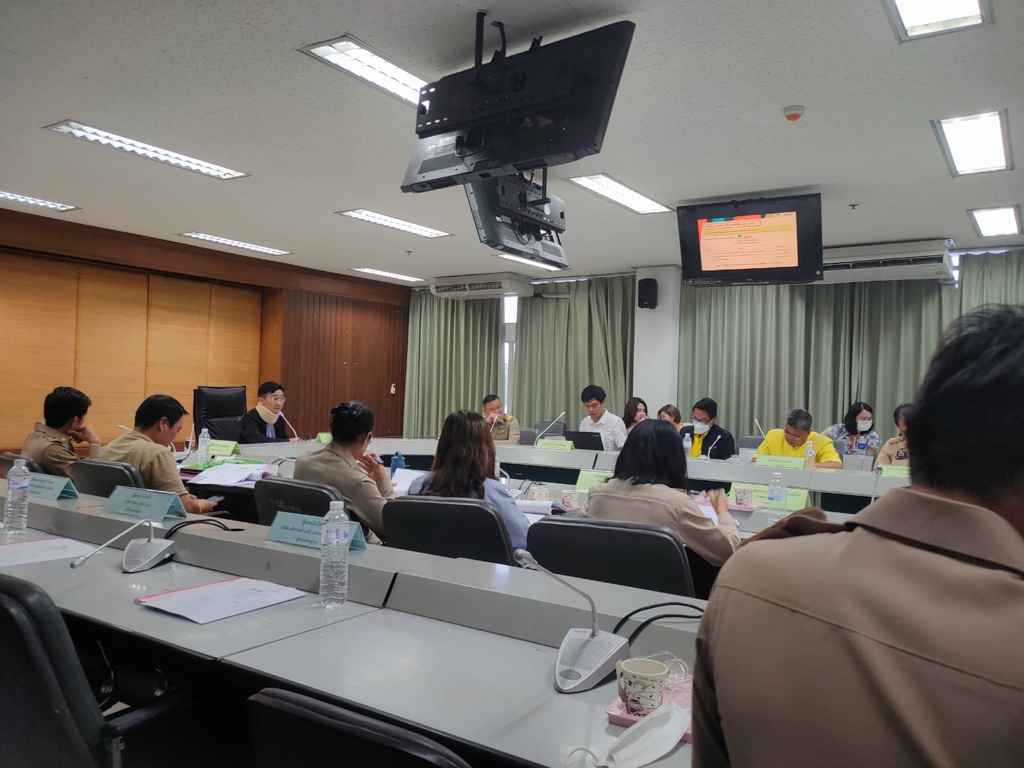 พช.ขอนแก่น : เข้าร่วมประชุมคณะกรรมการพัฒนาชุมชนในพื้นที่รอบโรงไฟฟ้า (คพรฟ.) กองทุนพัฒนาไฟฟ้าอ.น้ำพอง จ.ขอนแก่น ครั้งที่ 5/2566
