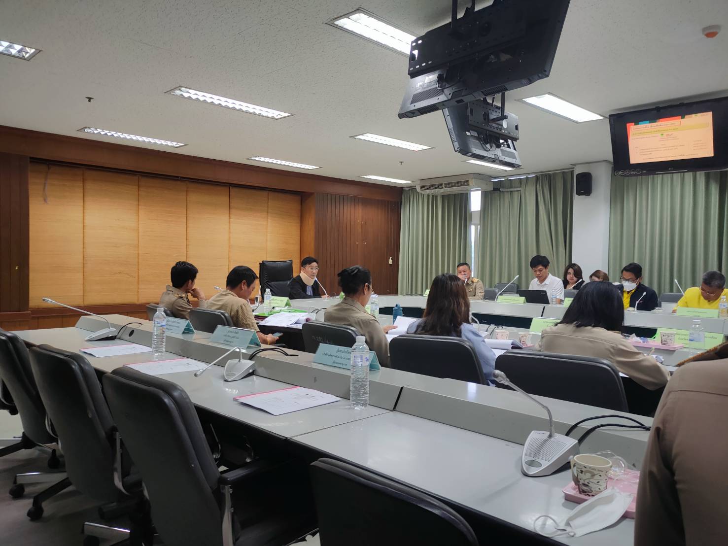 พช.ขอนแก่น : เข้าร่วมประชุมคณะกรรมการพัฒนาชุมชนในพื้นที่รอบโรงไฟฟ้า (คพรฟ.) กองทุนพัฒนาไฟฟ้าอ.น้ำพอง จ.ขอนแก่น ครั้งที่ 5/2566