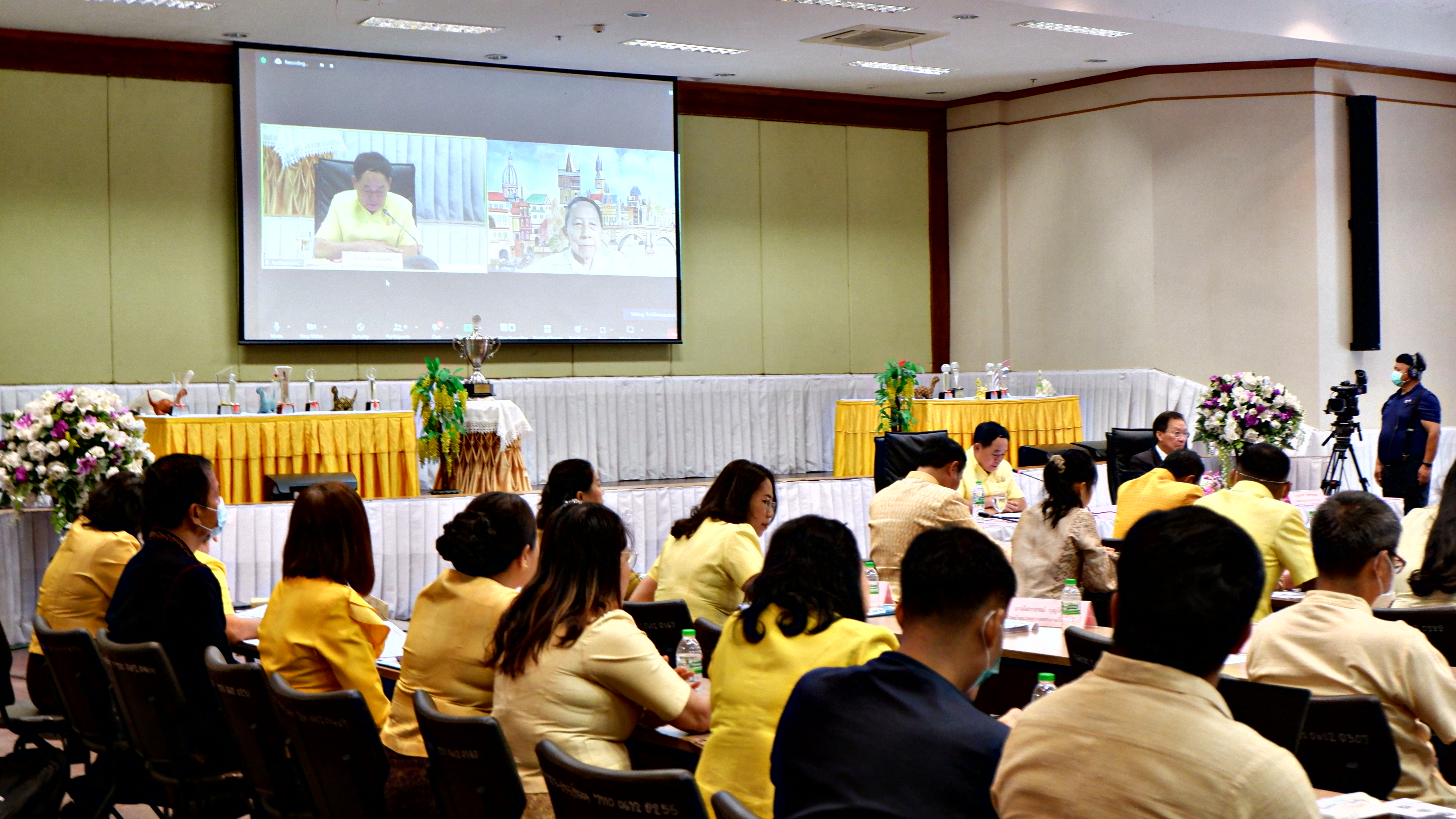 จังหวัดขอนแก่น : รับการตรวจประเมินรางวัลคุณภาพการบริหารจัดการภาครัฐ ประจำปี 2566 ณ พื้นที่ปฏิบัติงานของจังหวัดขอนแก่น (Site Visit) และผ่านสื่ออิเล็กทรอนิกส์ (ระบบ ZOOM)