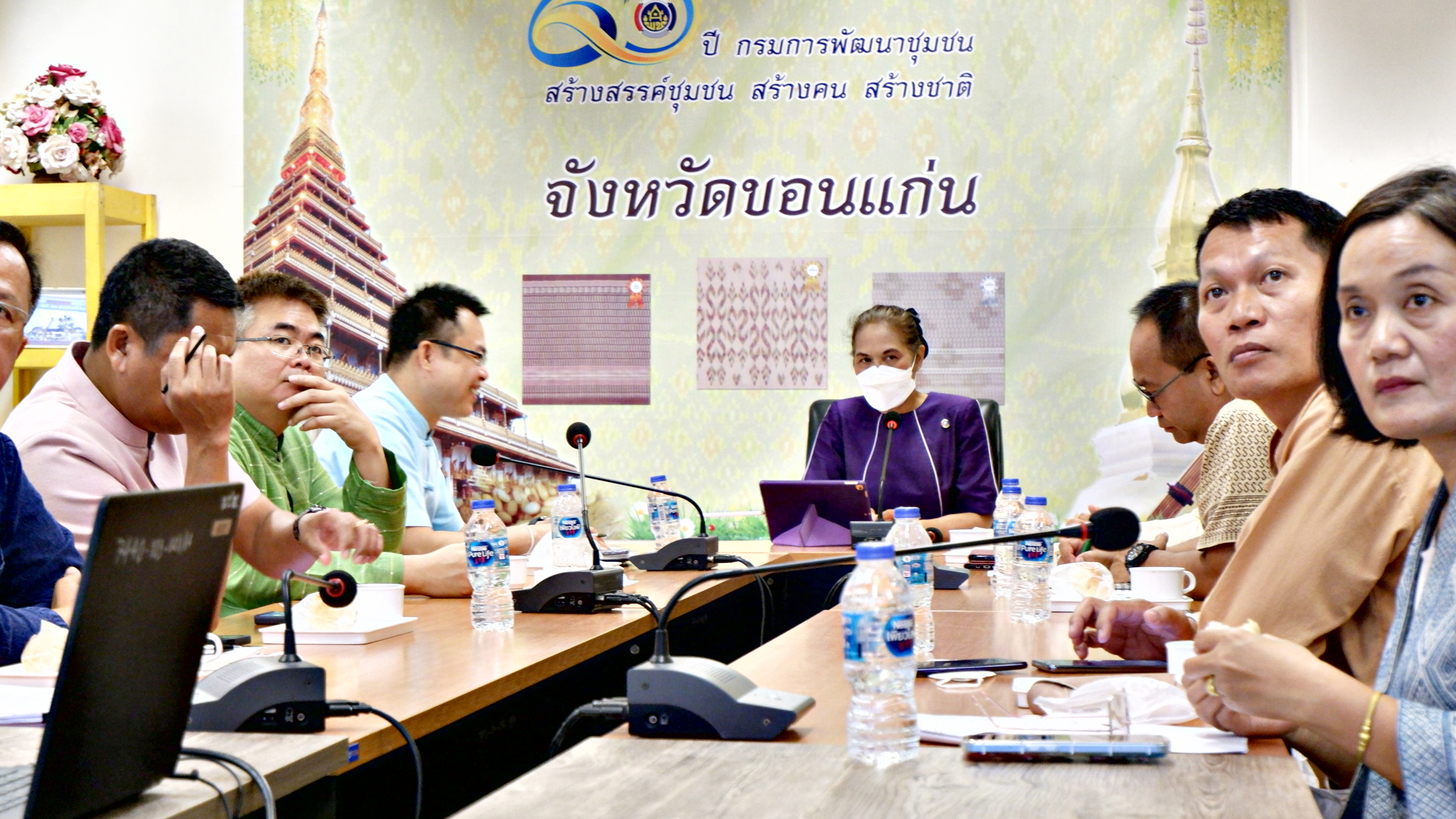 พช.ขอนแก่น : ต้อนรับผู้เข้าร่วมการอบรมโครงการพัฒนาและเสริมสร้างบุคลากรกระทรงมหาดไทยเพื่อเตรียมความพร้อมในการเป็นผู้บริหาร