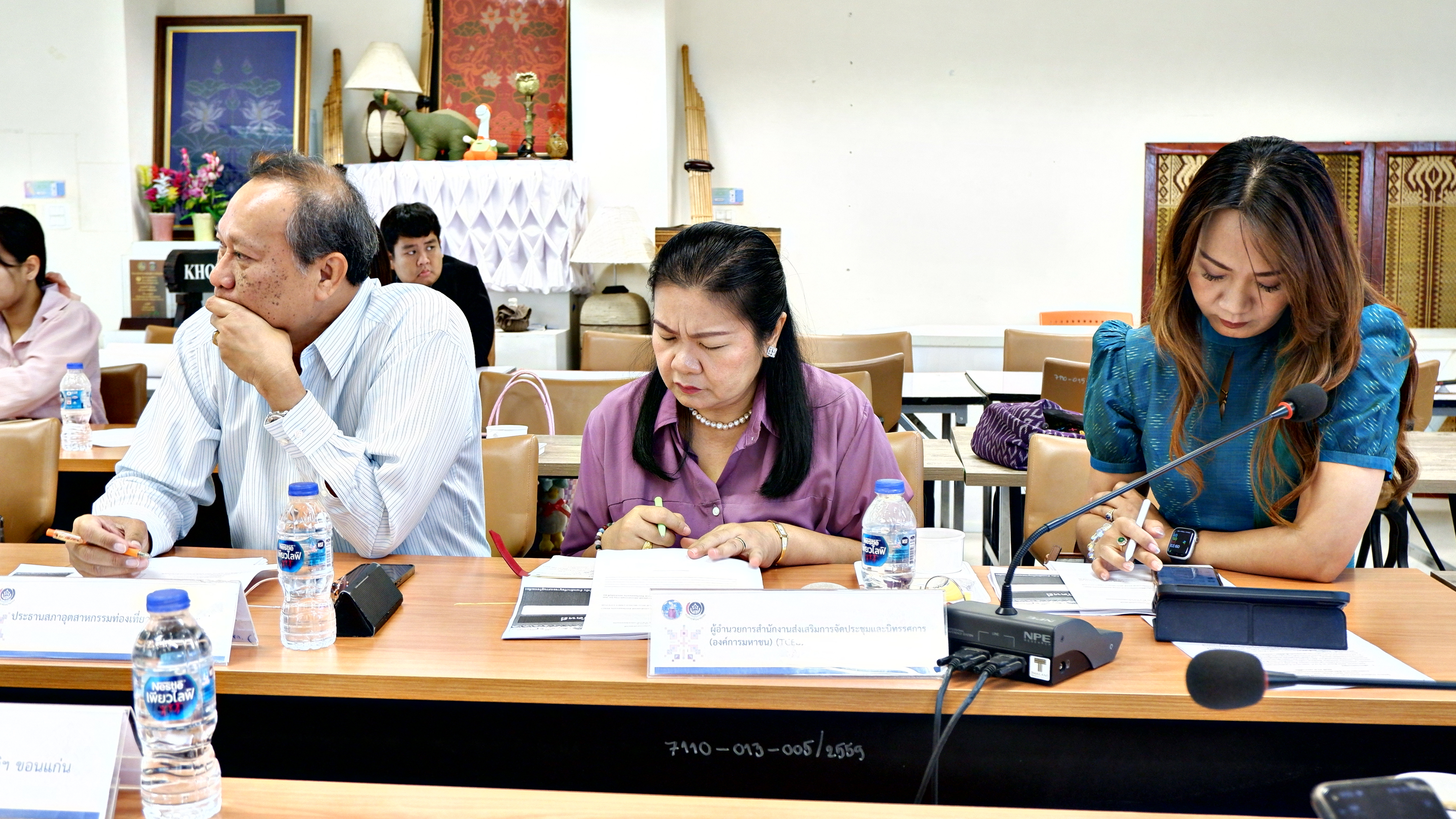 พช.ขอนแก่น : ประชุมคณะทีมปฏิบัติการขับเคลื่อน ขอนแก่น เมืองหัตถกรรมโลกแห่งผ้ามัดหมี่ ครั้งที่ 1/2566