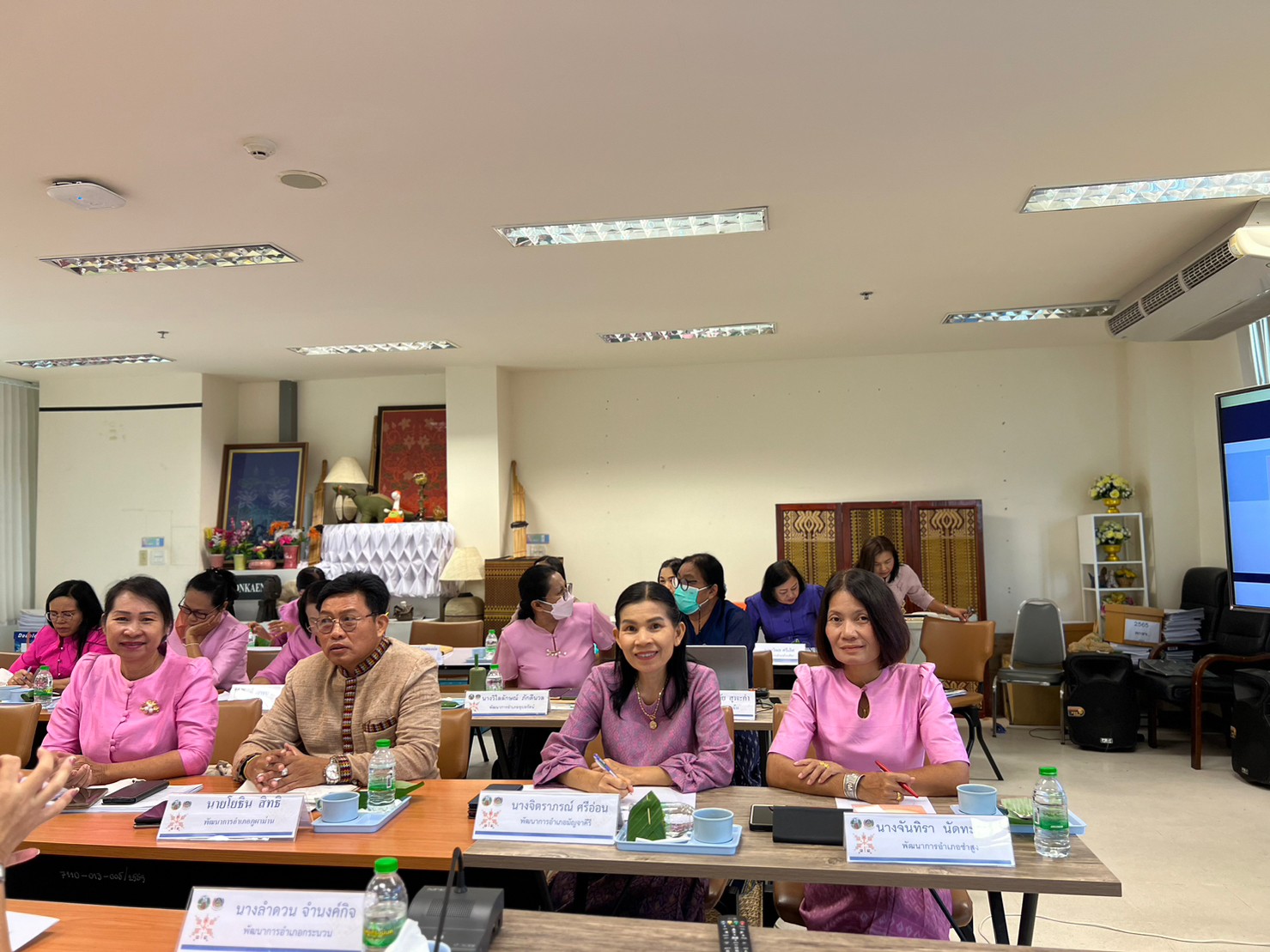 พช.ขอนแก่น : ประชุมผู้บริหารและนักวิชาการพัฒนาชุมชนจังหวัดขอนแก่น ครั้งที่ 7/2566