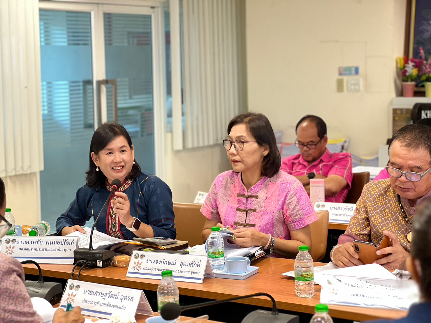 พช.ขอนแก่น : ประชุมผู้บริหารและนักวิชาการพัฒนาชุมชนจังหวัดขอนแก่น ครั้งที่ 7/2566