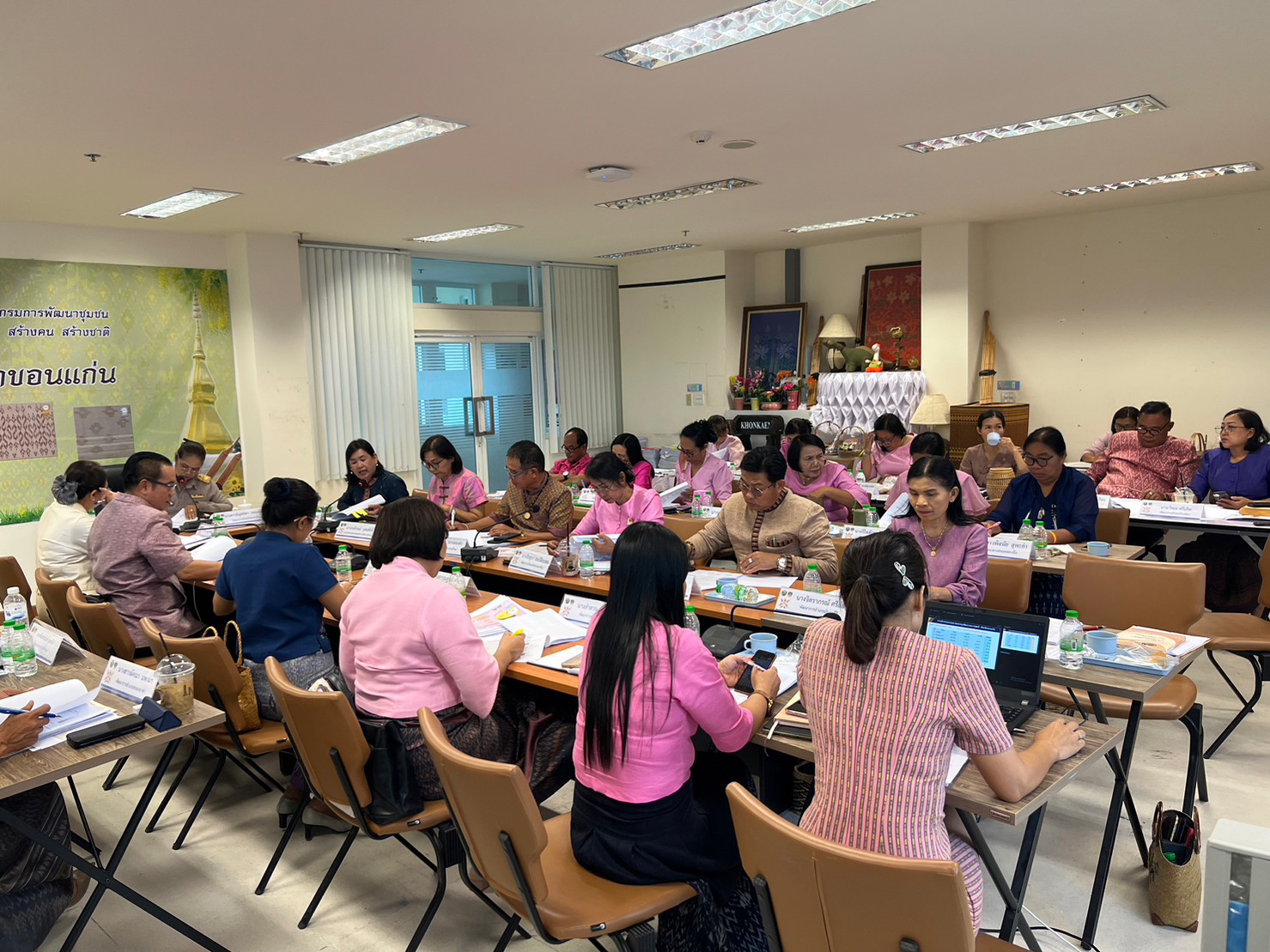 พช.ขอนแก่น : ประชุมผู้บริหารและนักวิชาการพัฒนาชุมชนจังหวัดขอนแก่น ครั้งที่ 7/2566