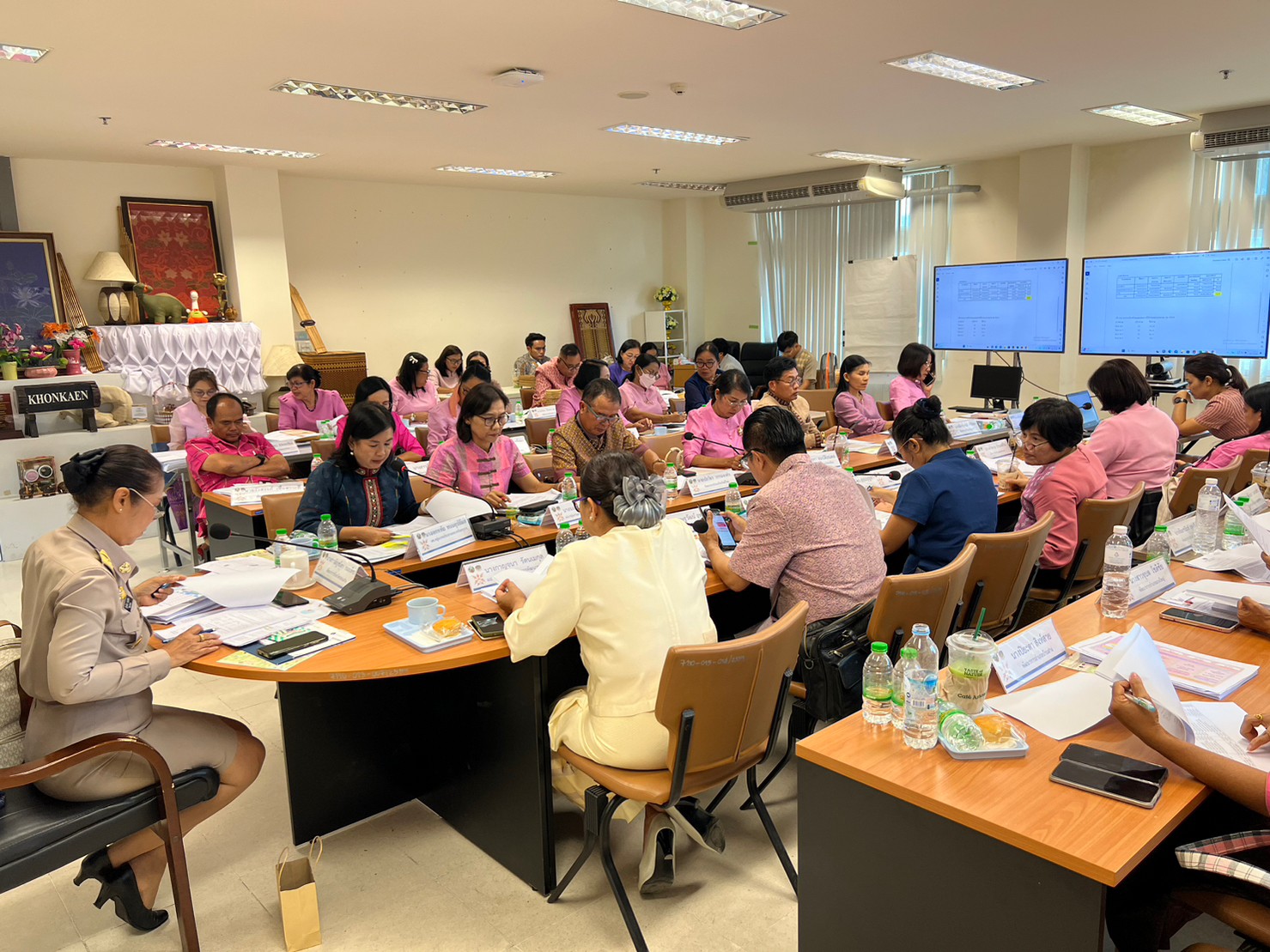พช.ขอนแก่น : ประชุมผู้บริหารและนักวิชาการพัฒนาชุมชนจังหวัดขอนแก่น ครั้งที่ 7/2566