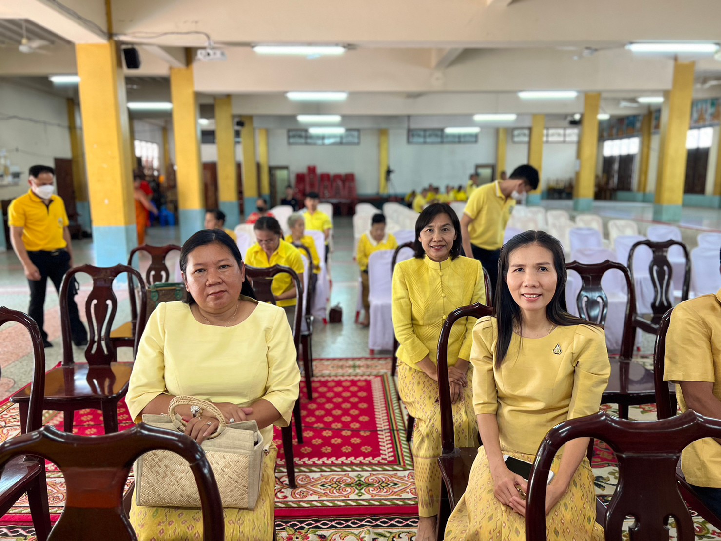 จังหวัดขอนแก่น : จัดพิธีเจริญพระพุทธมนต์เพื่อปฏิบัติธรรมเจริญสมาธิภาวนา เพื่อถวายพระพรชัยมงคล และถวายพระราชกุศลแด่พระบาทสมเด็จพระวชิรเกล้าเจ้าอยู่หัว เนื่องในโอกาสมหามงคลวันเฉลิมพระชนมพรรษา ณ วัดศรีนวล จังหวัดขอนแก่น
