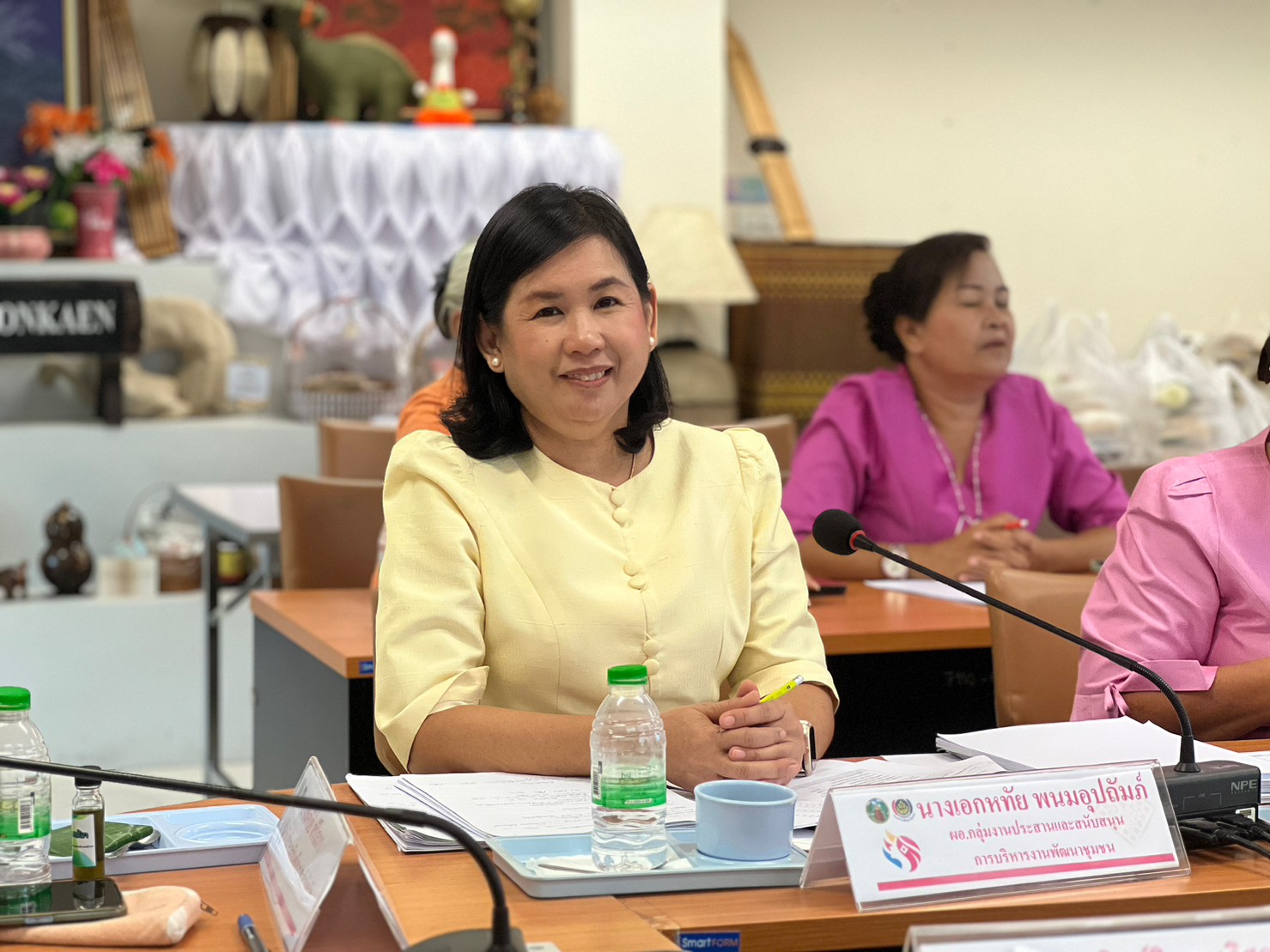 พช.ขอนแก่น : ประชุมคณะทำงานขับเคลื่อนกองทุนพัฒนาบทบาทสตรีจังหวัด (อกส.จ.) จังหวัดขอนแก่น ครั้งที่ 7/2566