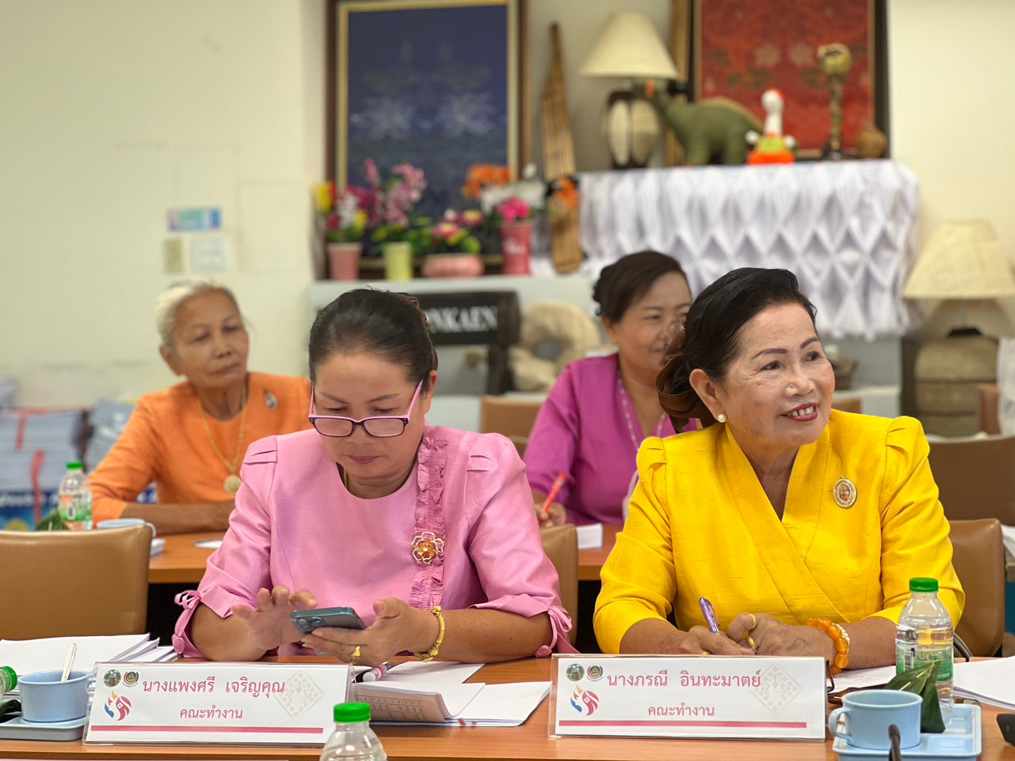 พช.ขอนแก่น : ประชุมคณะทำงานขับเคลื่อนกองทุนพัฒนาบทบาทสตรีจังหวัด (อกส.จ.) จังหวัดขอนแก่น ครั้งที่ 7/2566