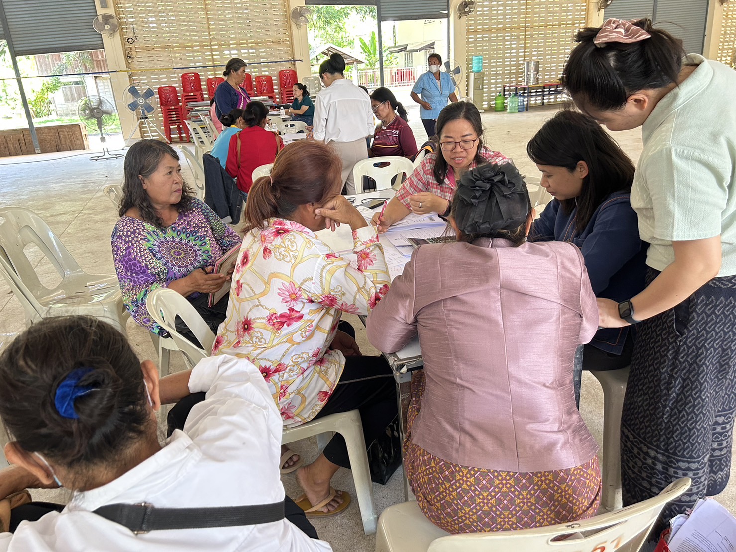 พช.ขอนแก่น : จัดกิจกรรม Mobile Clinic กองทุนพัฒนาบทบาทสตรีจังหวัดขอนแก่น