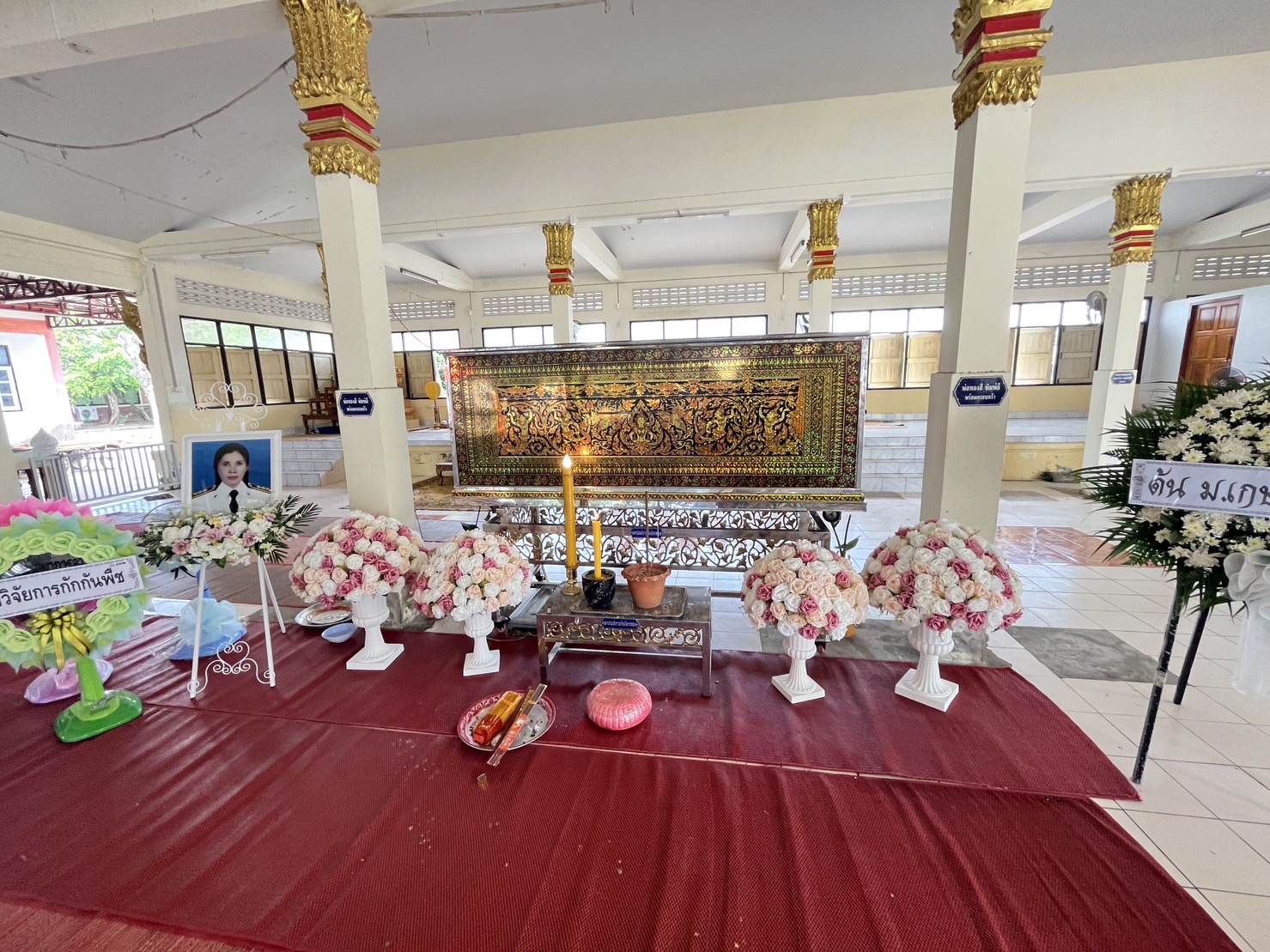 พช.ขอนแก่น : ร่วมเป็นเจ้าภาพฟังสวดพระอภิธรรม นางรัตนา อุปดิษฐ์ ข้าราชการบำนาญ กรมการพัฒนาชุมชน