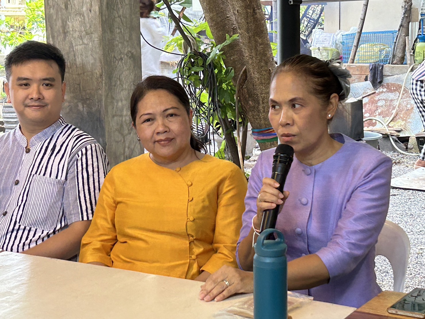 พช.ขอนแก่น : ร่วมกิจกรรมส่งเสริมชุมชนเรียนรู้งานศิลปหัตถกรรมเชื่อมโยงการท่องเที่ยว ณ JUTATIP ชุมชนหัตถกรรมผ้าฝ้ายย้อมสีธรรมชาติ อ.เมือง จ.ขอนแก่น