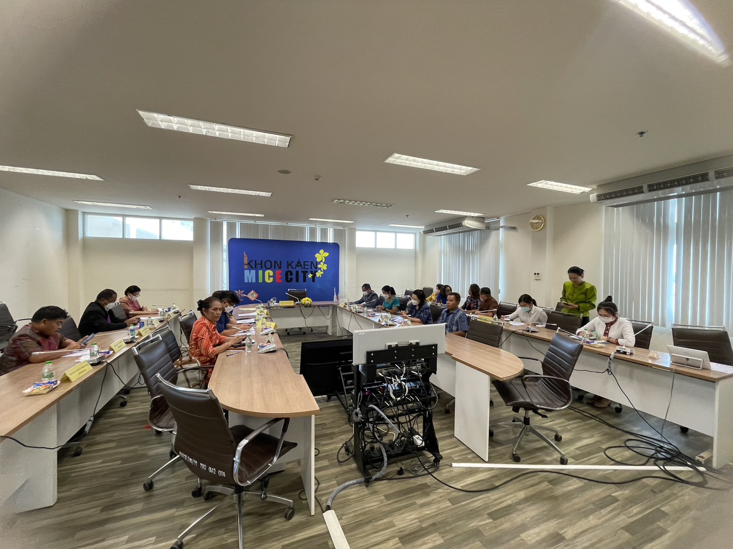 จังหวัดขอนแก่น : ประชุมขับเคลื่อนและติดตามนโยบายของรัฐบาลและการกิจสำคัญของปลัดกระทรวงมหาดไทยประจำปีงบประมาณ พ.ศ. 2566 (เดือนกรกฎาคม 2566)