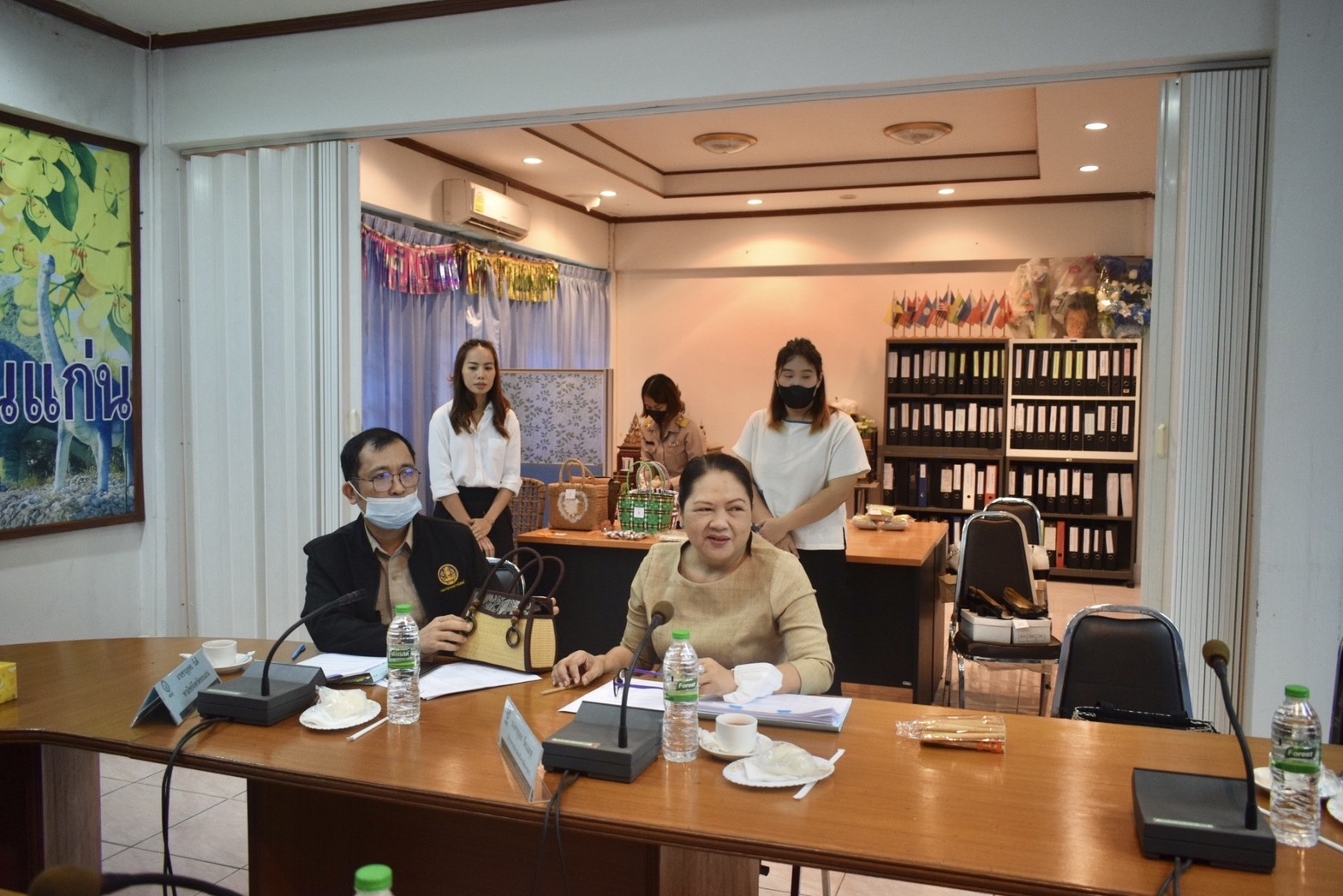 พช.ขอนแก่น : ร่วมประชุมกรรมการรับรองมาตรฐานผลิตภัณฑ์ชุมชนจังหวัดขอนแก่น ครั้งที่ ขก 22-2/2566