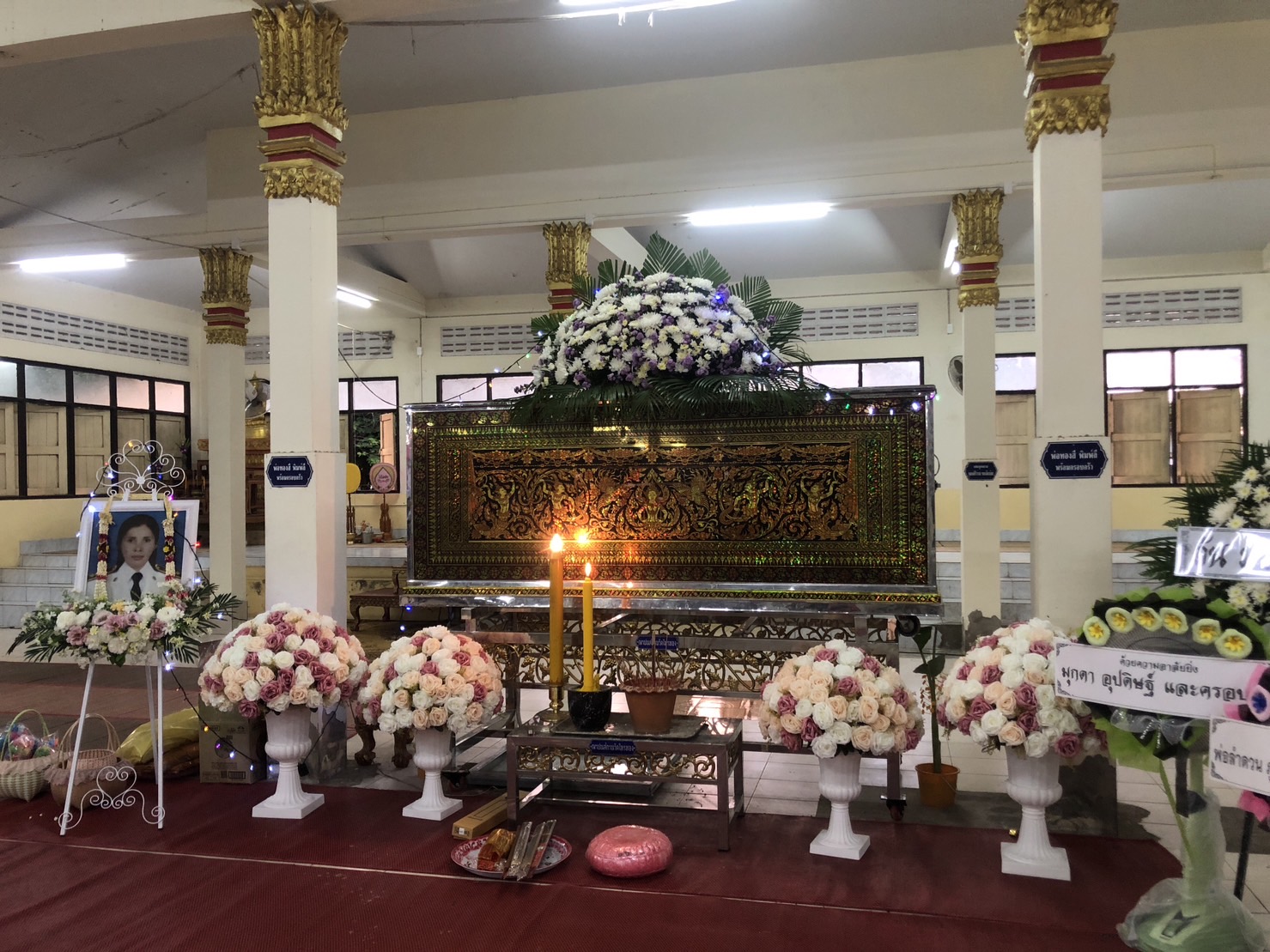 พช.ขอนแก่น : ร่วมเป็นเจ้าภาพฟังสวดพระอภิธรรม นางรัตนา อุปดิษฐ์ ข้าราชการบำนาญ กรมการพัฒนาชุมชน