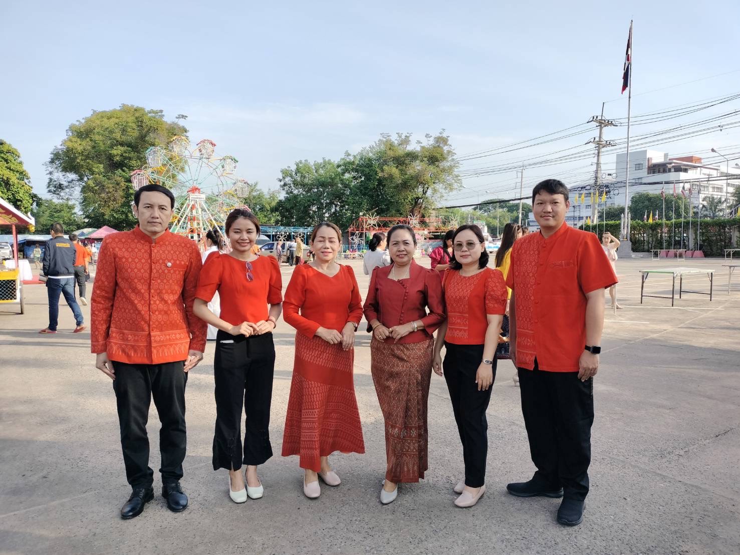 พช.ขอนแก่น : อำเภอชุมแพ ร่วมพิธีทำบุญใหญ่ครอบรอบ 80 ปี สถาปนาอำเภอชุมแพ