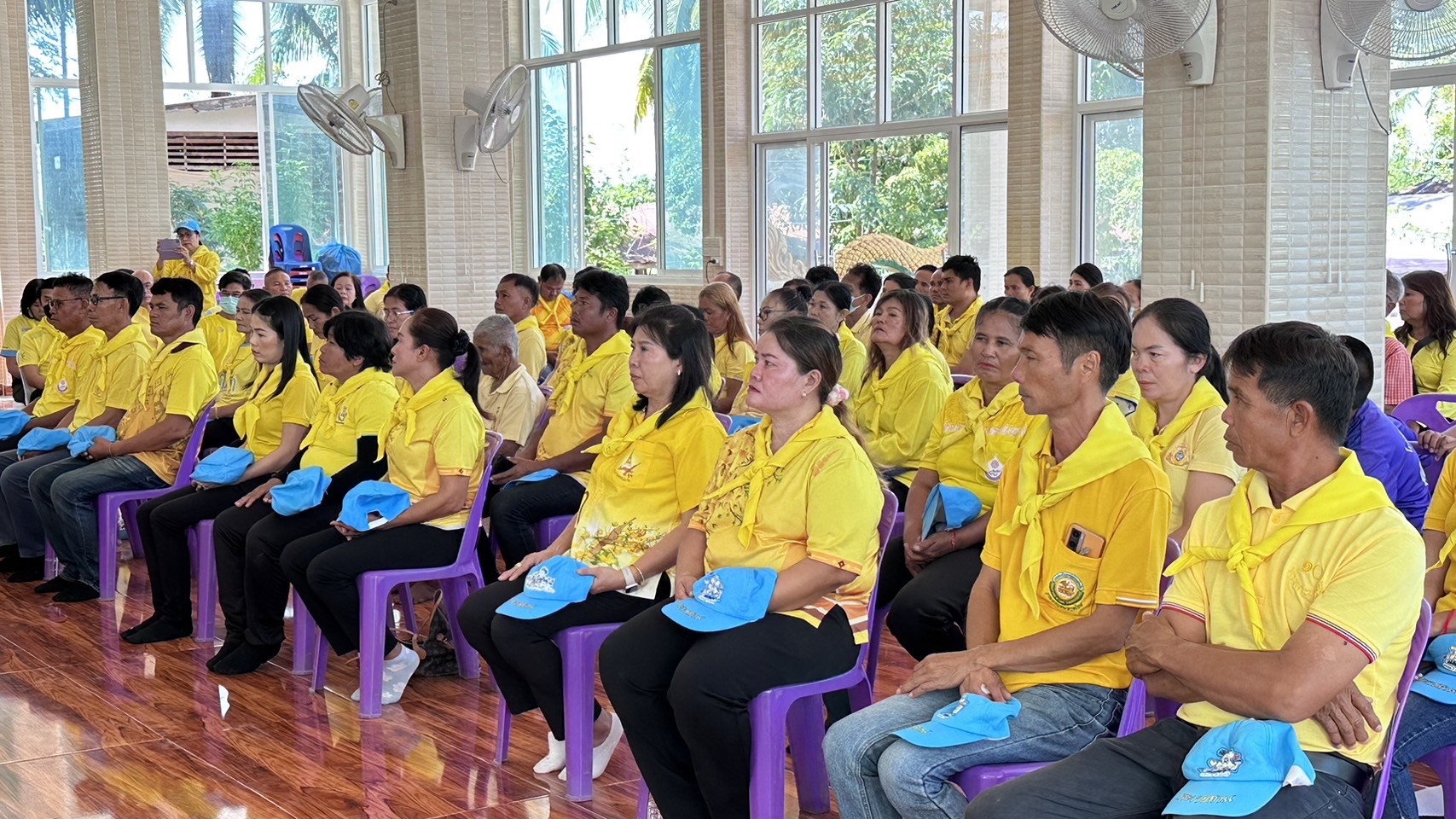 พช.ขอนแก่น : อำเภอเขาสวนกวาง ดำเนินงานโครงการวัด ประชา รัฐ สร้างสุข เนื่องในโอกาสฉลองพระชนมายุ 8 รอบ สมเด็จพระอริยวงศาคตญาณ สมเด็จพระสังฆราช สกลมหาสังฆปริณายก 26 มิถุนายน 2566