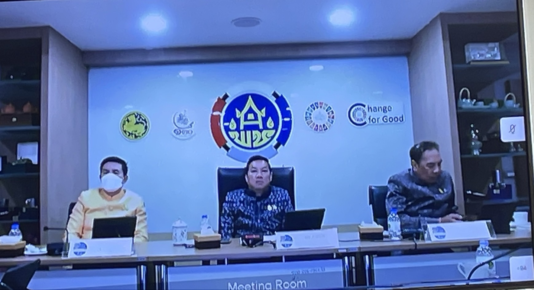 พช. ขอนแก่น : ร่วมประชุมกรมการพัฒนาชุมชน ครั้งที่ 7/2566 ผ่านระบบวีดีทัศน์ทางไกล (Video Conference)