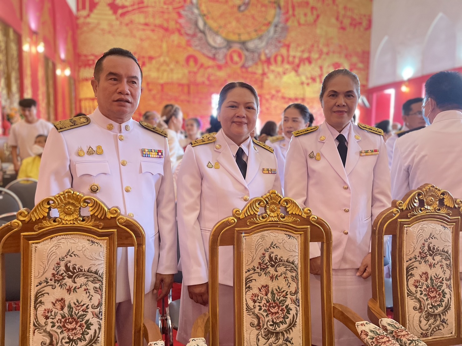 จังหวัดขอนแก่น : จัดพิธีต้อนรับสัญญาบัตร – พัดยศ ในโอกาสพระราชพิธีมหามงคลเฉลิมพระชนมพรรษา พระบาทสมเด็จพระวชิรเกล้าเจ้าอยู่หัว ทรงพระกรุณาโปรดพระราชทานสัญญาบัตรตั้งสมณศักดิ์ พระโสภณพัฒนบัณฑิต (สุกันยา อรุโณ) เป็นพระราชาคณะชั้นราช ในราชทินนามที่ พระราชพัฒนวัชรบัณฑิต