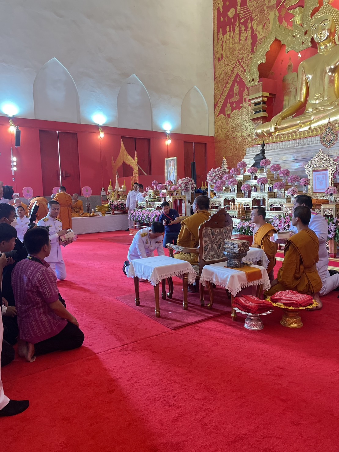 จังหวัดขอนแก่น : จัดพิธีต้อนรับสัญญาบัตร – พัดยศ ในโอกาสพระราชพิธีมหามงคลเฉลิมพระชนมพรรษา พระบาทสมเด็จพระวชิรเกล้าเจ้าอยู่หัว ทรงพระกรุณาโปรดพระราชทานสัญญาบัตรตั้งสมณศักดิ์ พระโสภณพัฒนบัณฑิต (สุกันยา อรุโณ) เป็นพระราชาคณะชั้นราช ในราชทินนามที่ พระราชพัฒนวัชรบัณฑิต