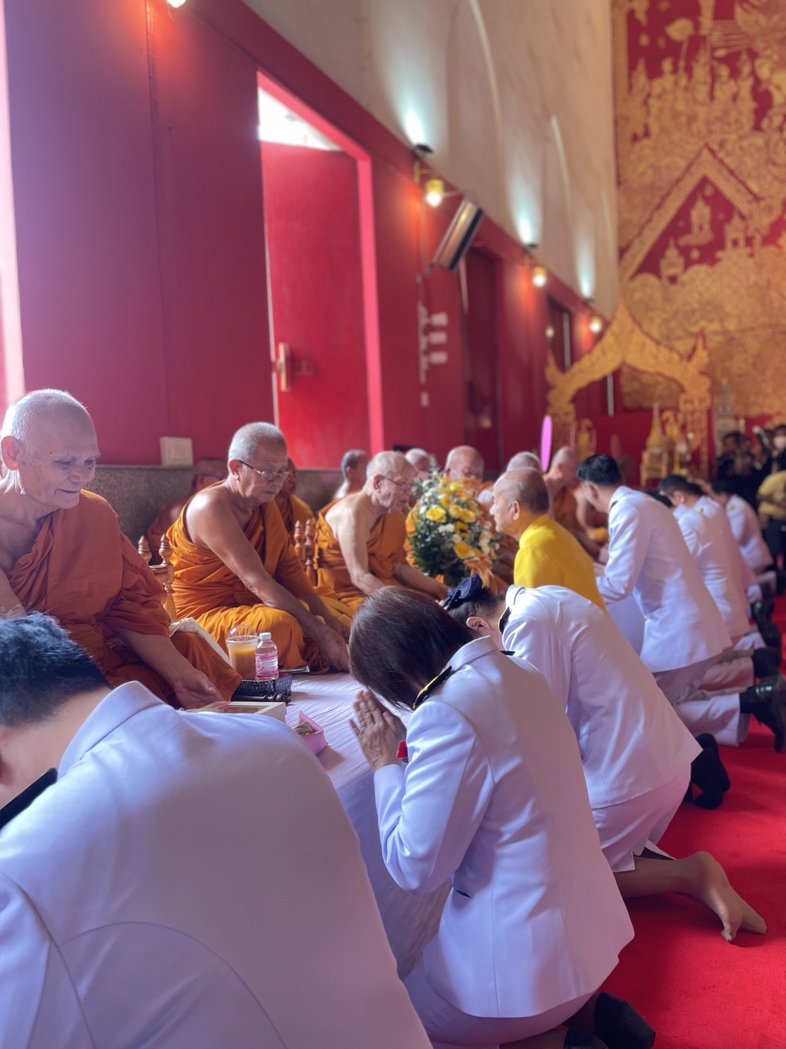 จังหวัดขอนแก่น : จัดพิธีต้อนรับสัญญาบัตร – พัดยศ ในโอกาสพระราชพิธีมหามงคลเฉลิมพระชนมพรรษา พระบาทสมเด็จพระวชิรเกล้าเจ้าอยู่หัว ทรงพระกรุณาโปรดพระราชทานสัญญาบัตรตั้งสมณศักดิ์ พระโสภณพัฒนบัณฑิต (สุกันยา อรุโณ) เป็นพระราชาคณะชั้นราช ในราชทินนามที่ พระราชพัฒนวัชรบัณฑิต