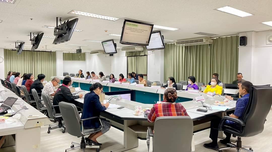 พช.ขอนแก่น : ประชุมคณะทำงานขับเคลื่อนการดำเนินโครงการน้ำพระทัยพระราชทาน สมาคมสภาสังคมสงเคราะห์ฯ ส่วนภูมิภาค จังหวัดขอนแก่น ประจำปี 2566